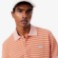 Εικόνα της Ανδρική Textured Ριγέ Polo Μπλούζα Classic Fit 