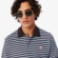 Εικόνα της Ανδρική Textured Ριγέ Polo Μπλούζα Classic Fit 
