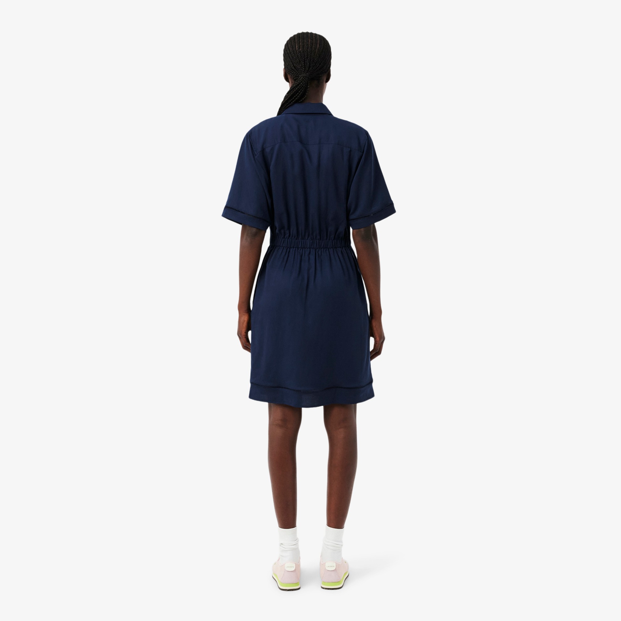 Εικόνα της Γυναικείο Fluid Linen Blend Shirt Φόρεμα