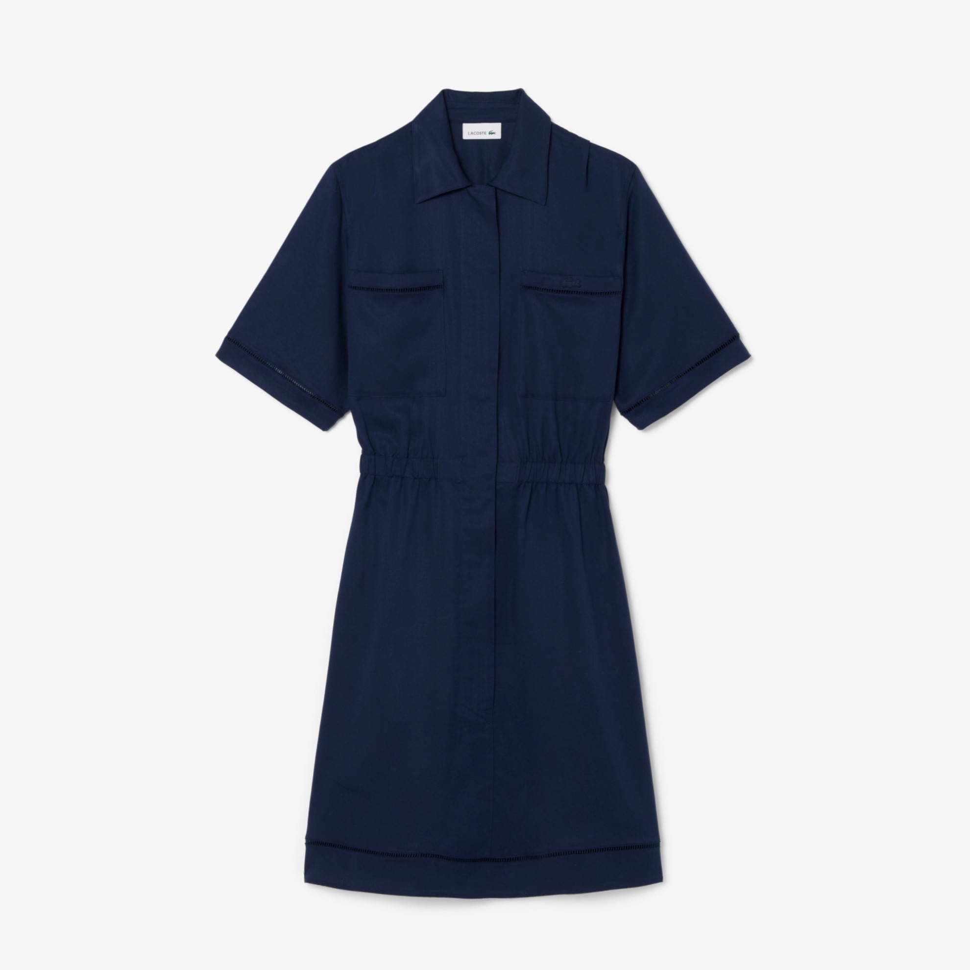 Εικόνα της Γυναικείο Fluid Linen Blend Shirt Φόρεμα