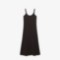 Γυναικείο Ribbed Cotton Strappy Maxi Φόρεμα -3EF0966|L3LA