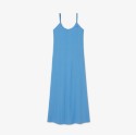 Γυναικείο Ribbed Cotton Strappy Maxi Φόρεμα 