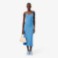 Εικόνα της Γυναικείο Ribbed Cotton Strappy Maxi Φόρεμα 