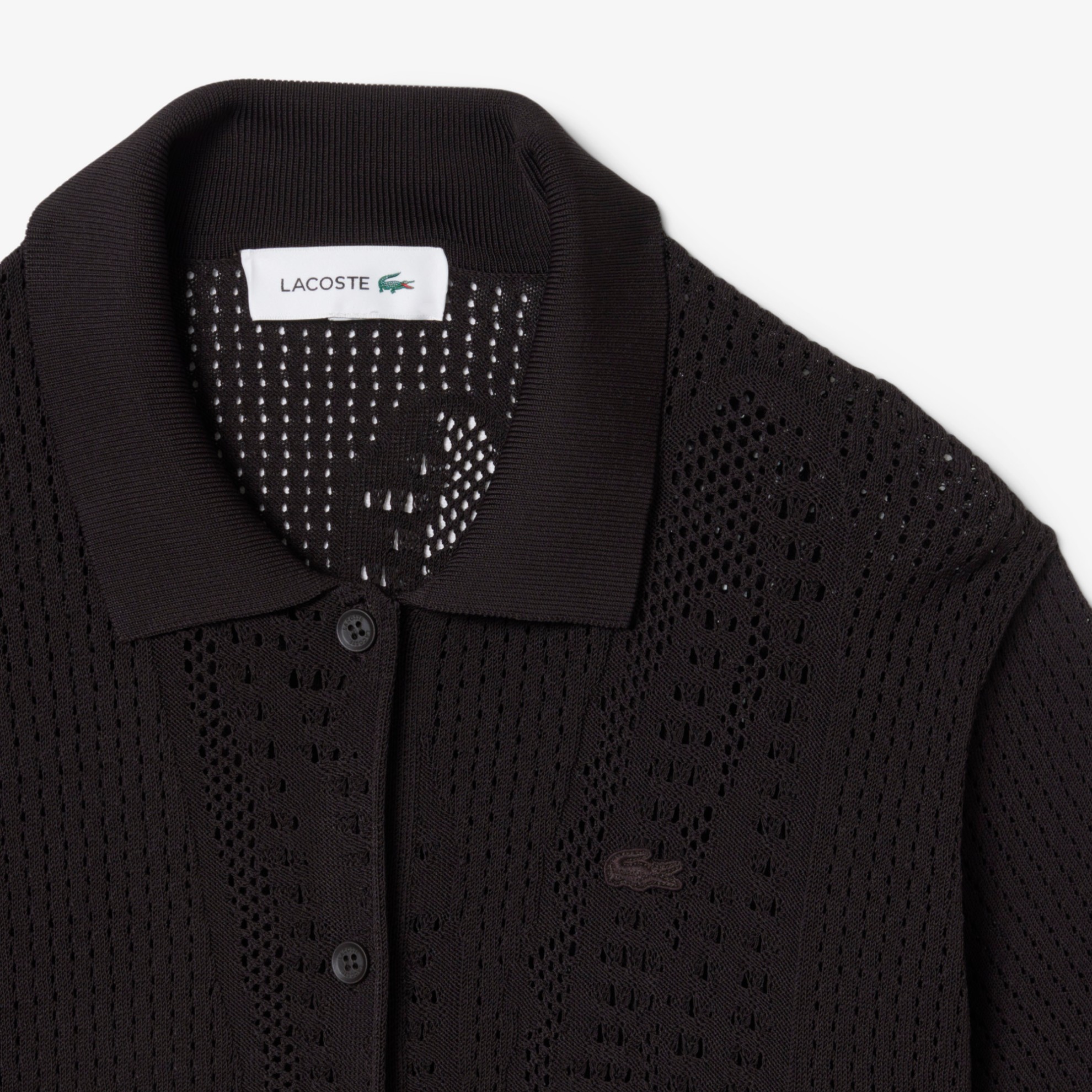 Εικόνα της Γυναικείο Crochet Polo Φόρεμα 