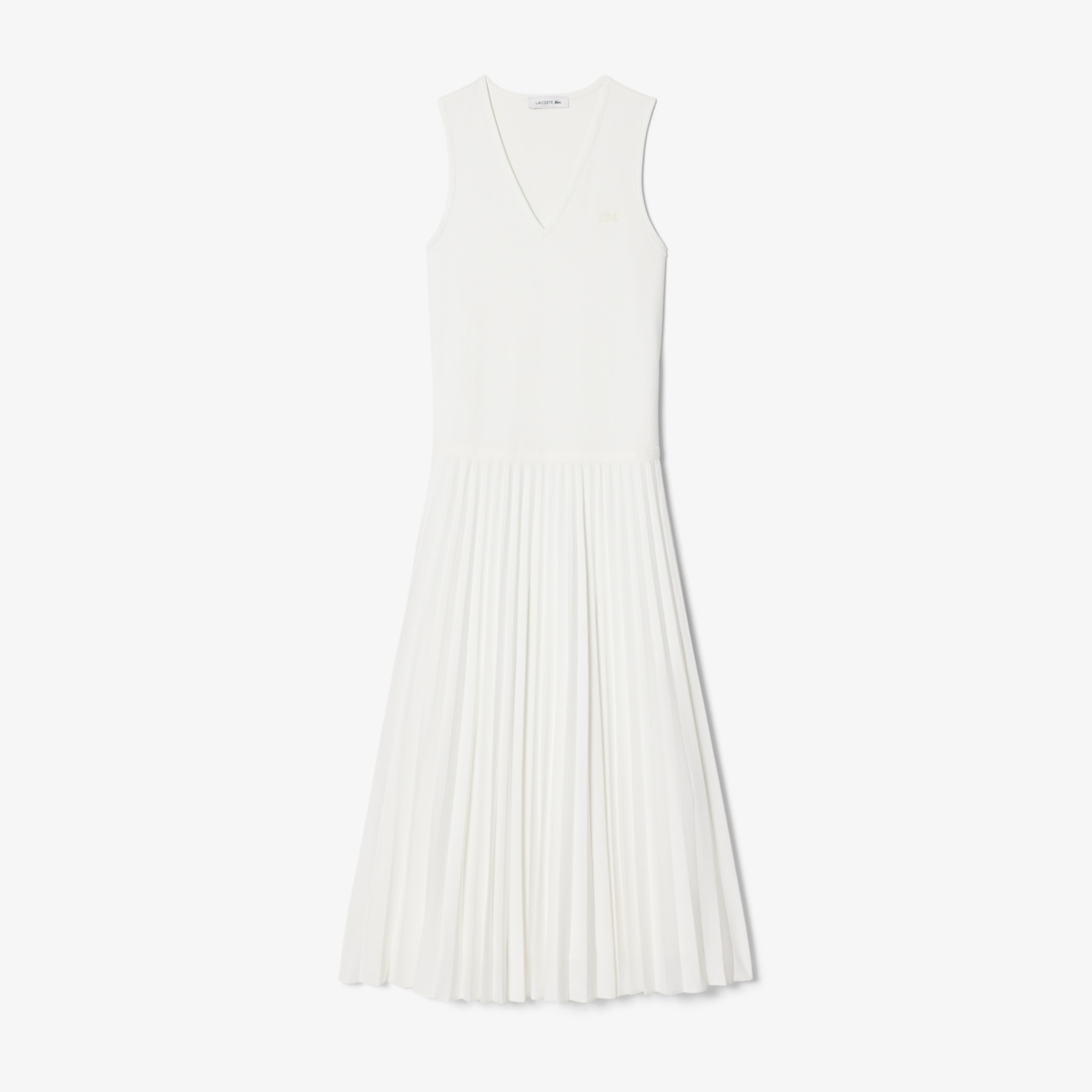 Εικόνα της Γυναικείο Αμάνικο Pleated Φόρεμα