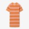 Εικόνα της Γυναικείο Striped Mesh Knit T-shirt Φόρεμα 