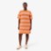 Εικόνα της Γυναικείο Striped Mesh Knit T-shirt Φόρεμα 