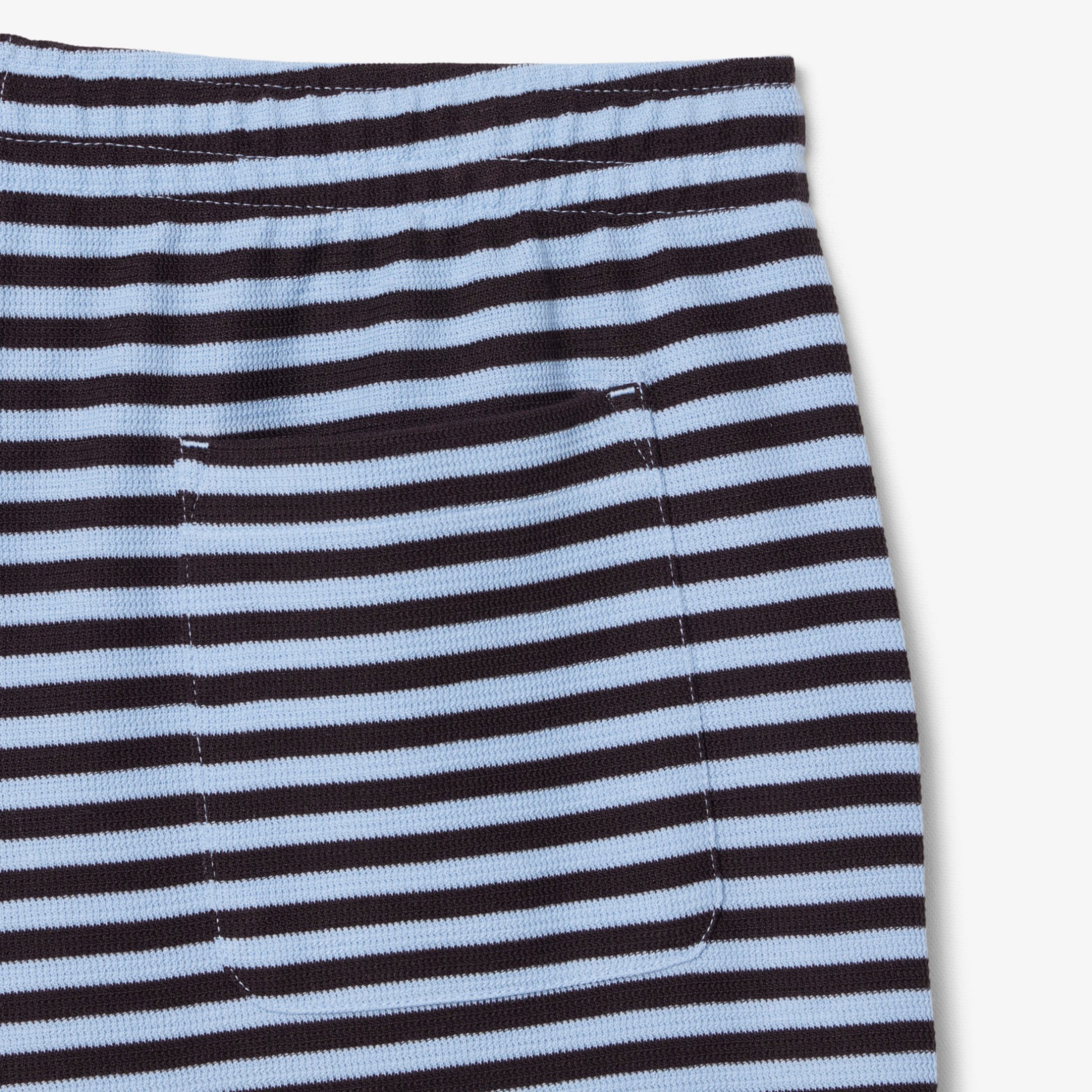 Εικόνα της Ανδρικό Cotton Ριγέ Σορτς Regular Fit 