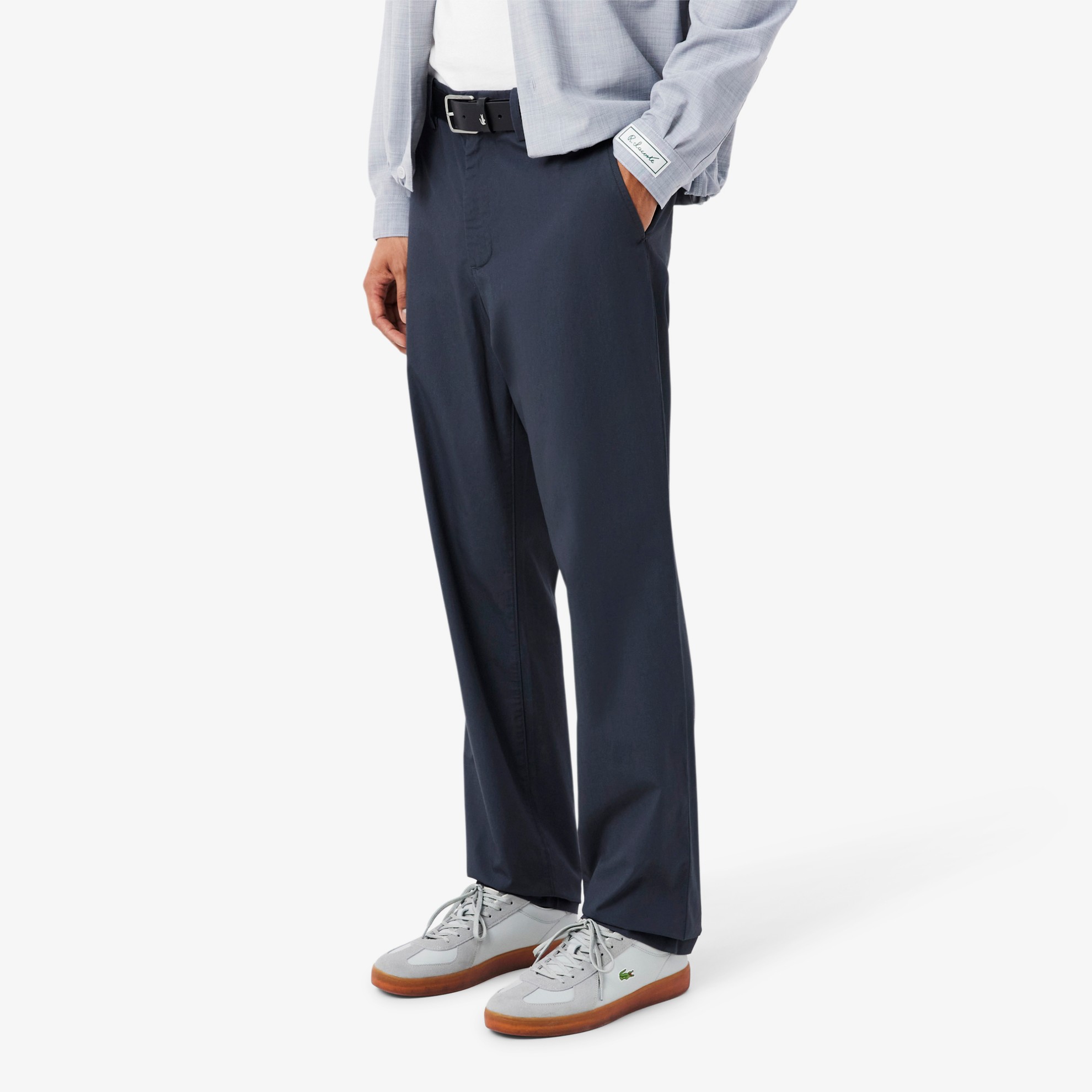 Εικόνα της Ανδρικό Cotton Twill Chino Παντελόνι Regular Fit 
