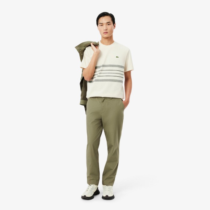 Εικόνα της Ανδρικό Cotton Twill Chino Παντελόνι Regular Fit 