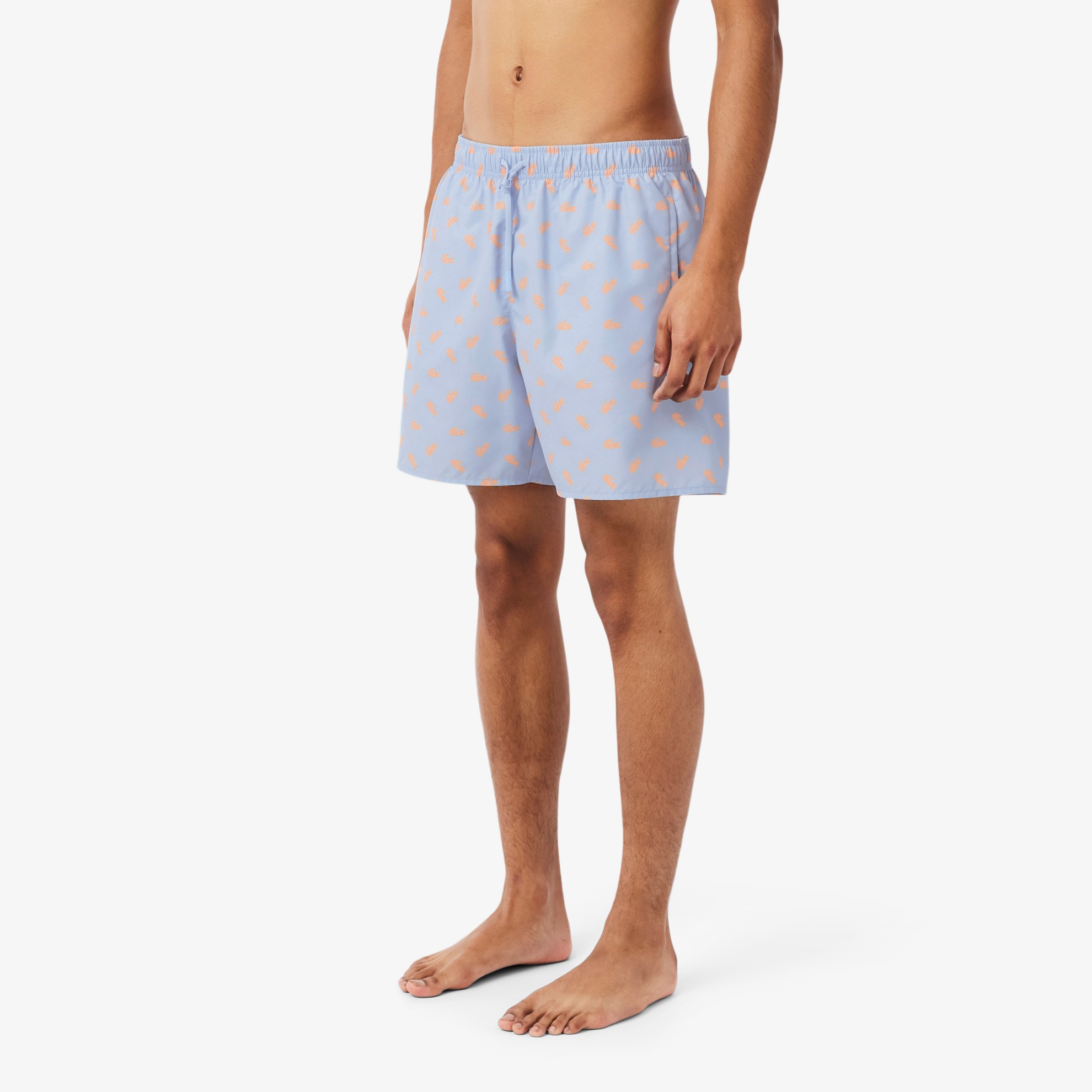 Εικόνα της Ανδρικό Mid Length Crocodile Print Μαγιό