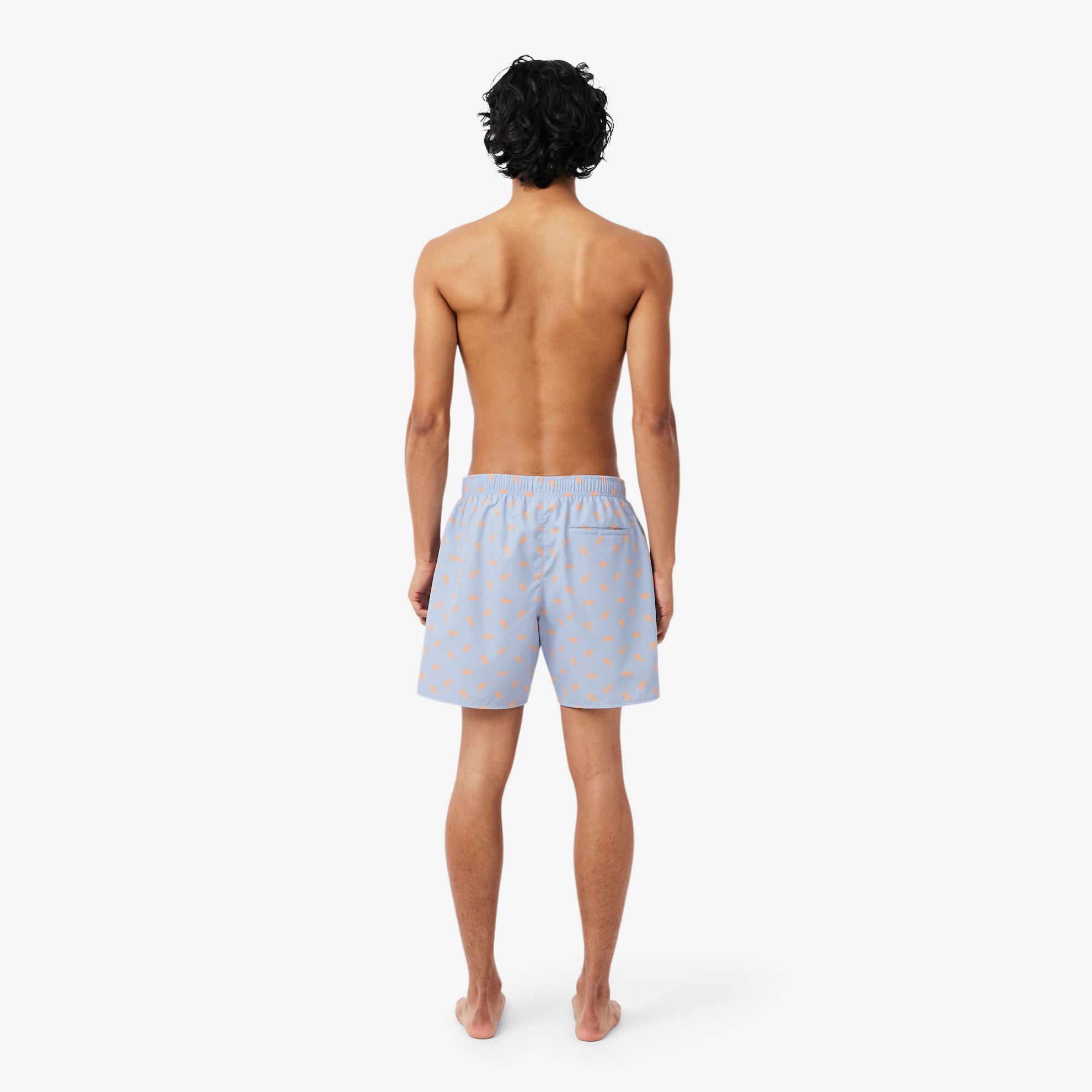 Εικόνα της Ανδρικό Mid Length Crocodile Print Μαγιό