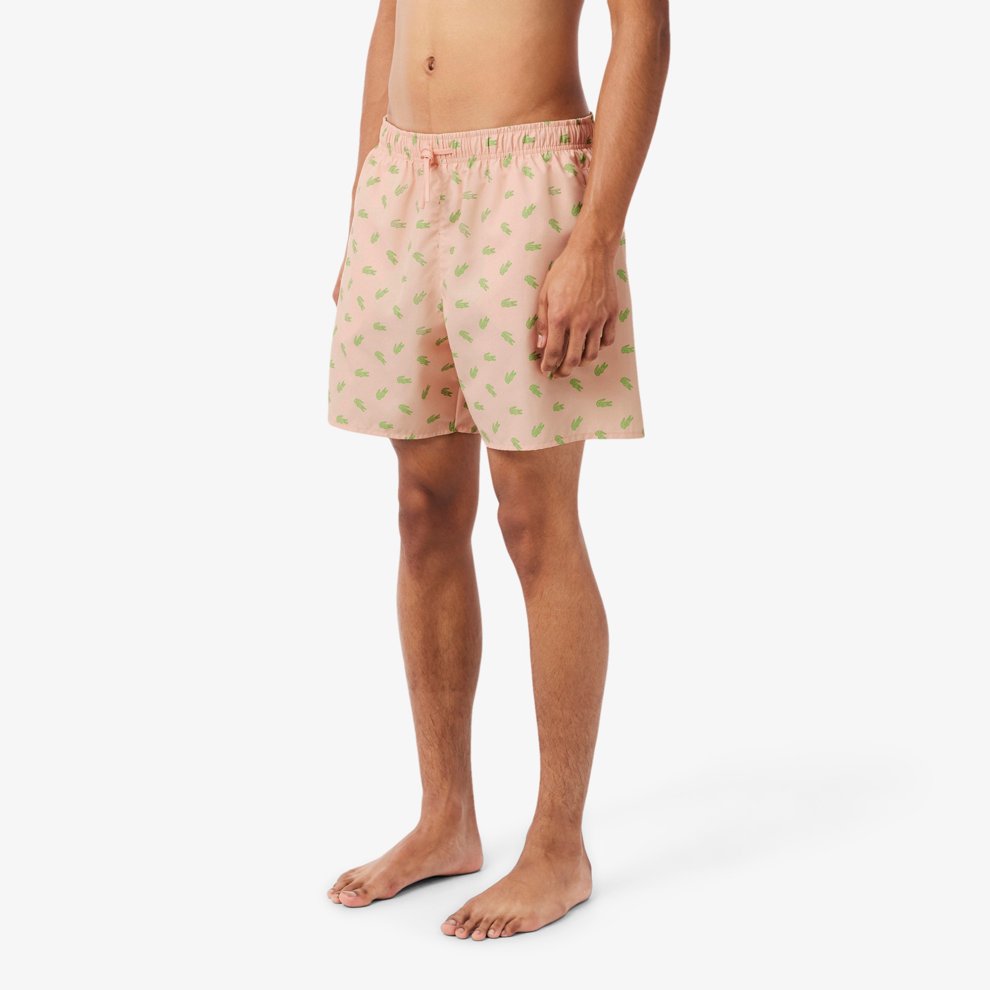 Εικόνα της Ανδρικό Mid Length Crocodile Print Μαγιό