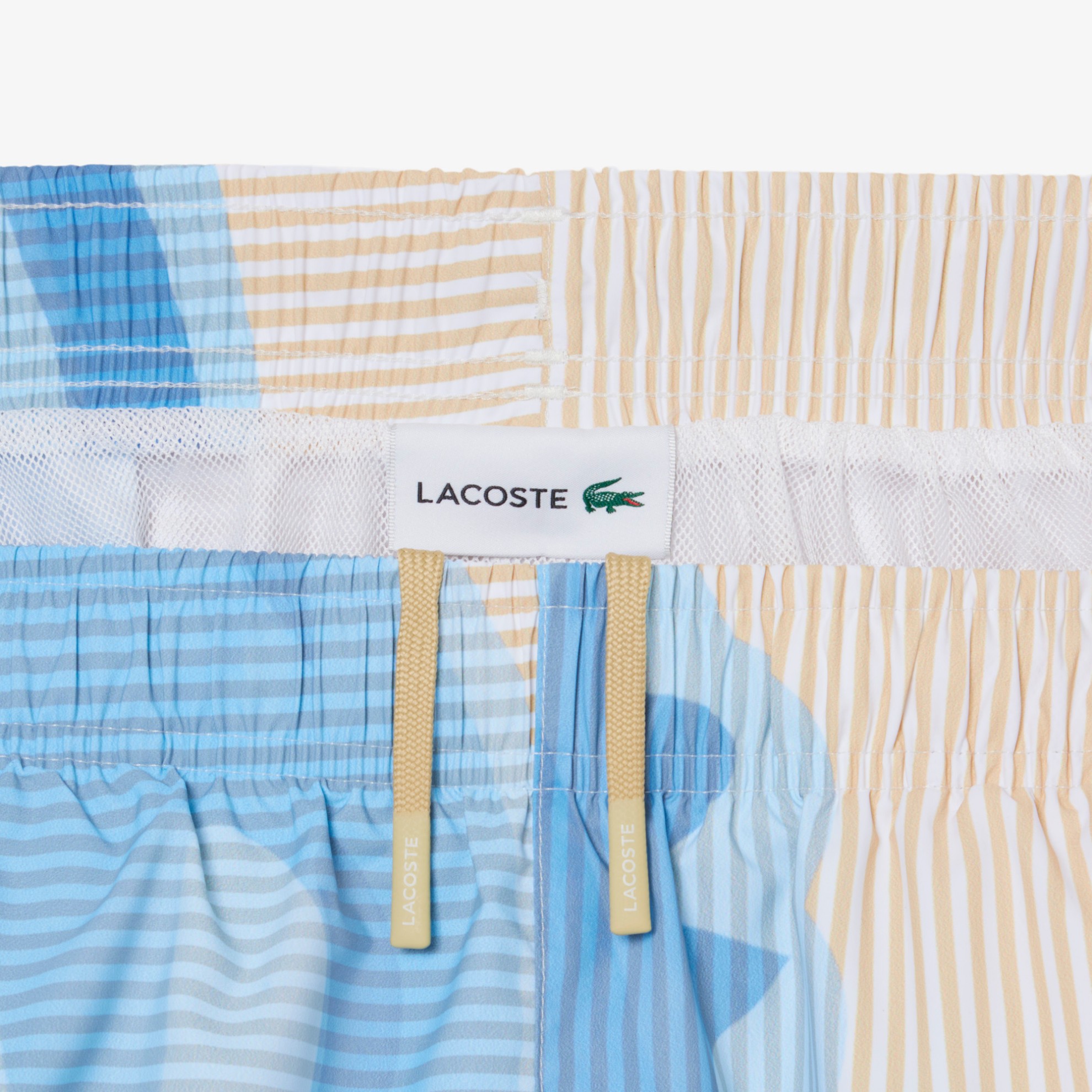 Εικόνα της Ανδρικό Mid Length Striped Swim Μαγιό