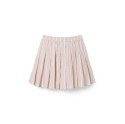 Γυναικεία Poplin Short Striped Πλισέ Φούστα 