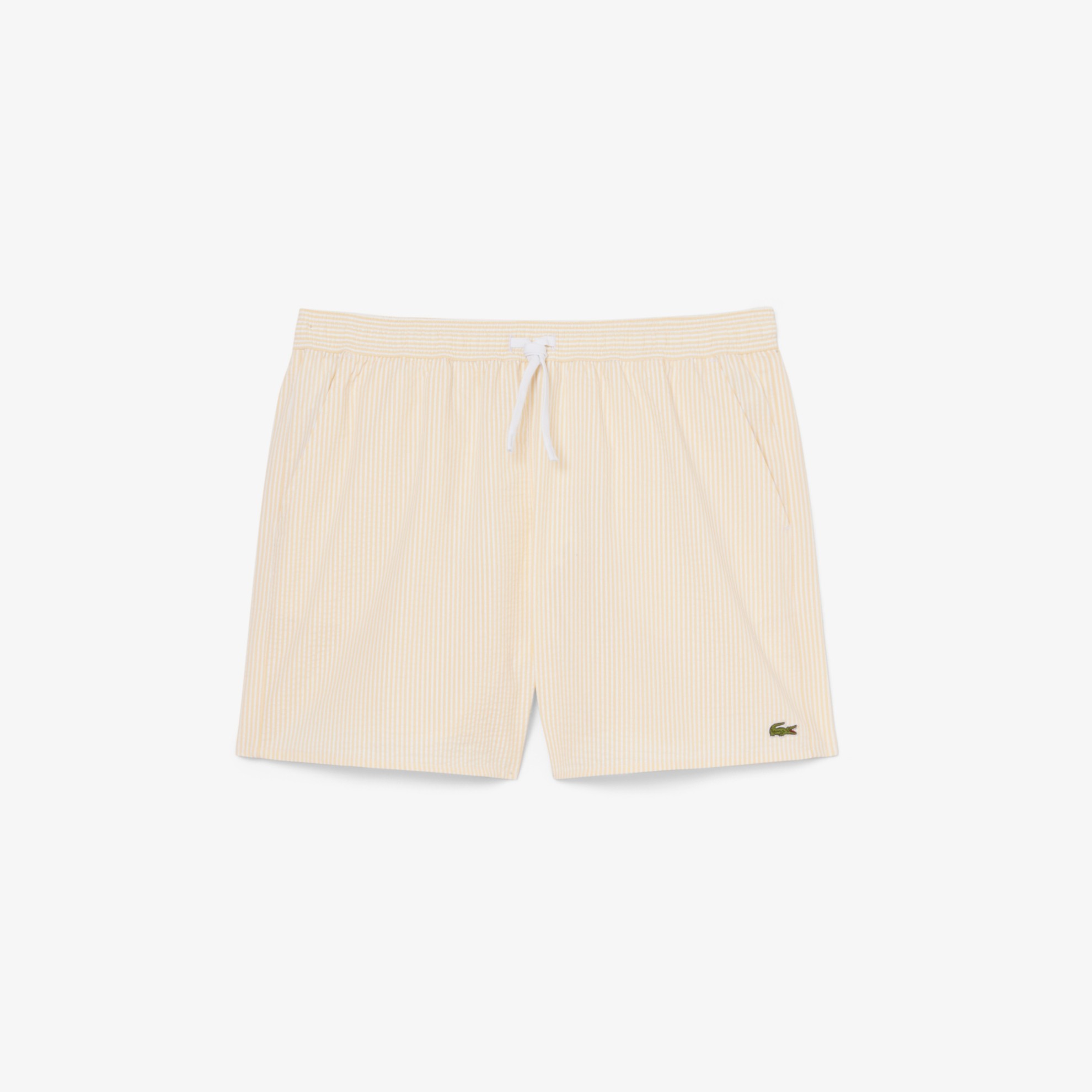 Εικόνα της Ανδρικό Mid Length Striped Textured Μαγιό