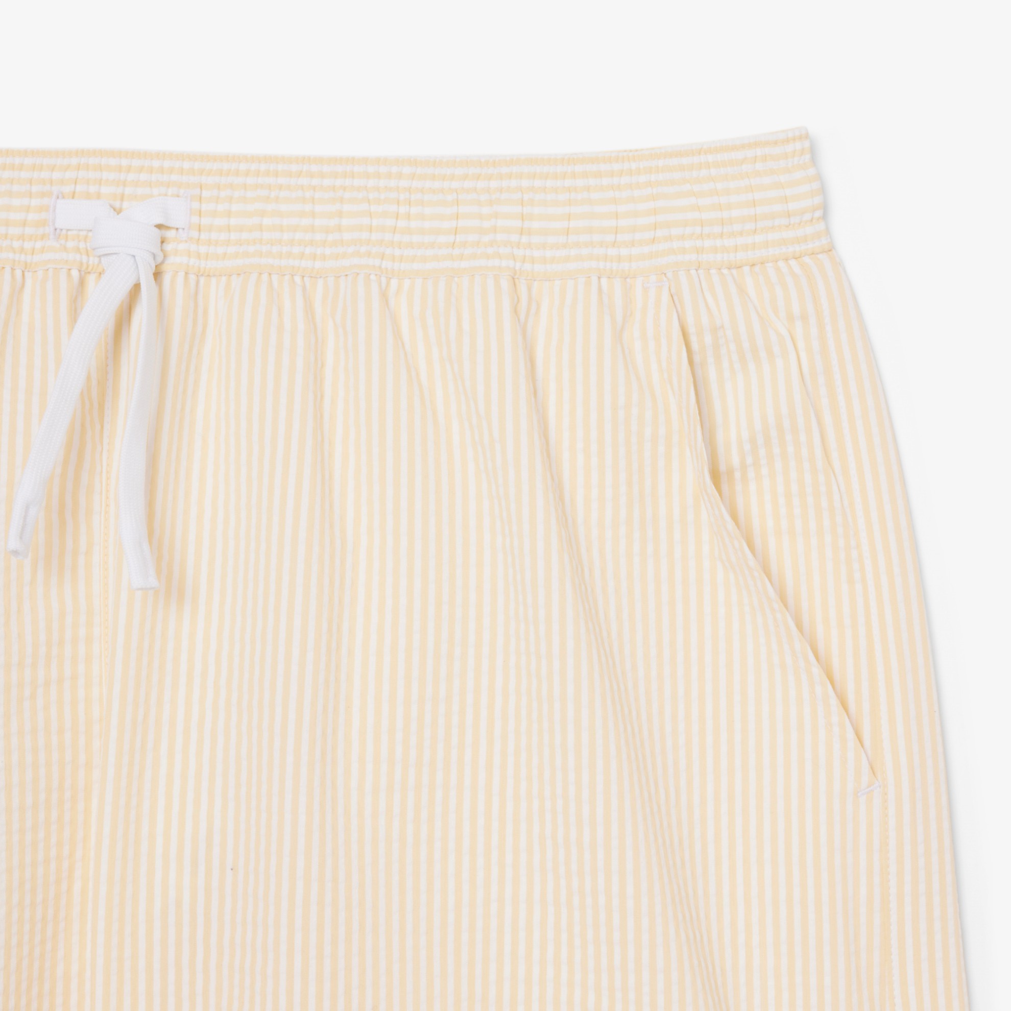Εικόνα της Ανδρικό Mid Length Striped Textured Μαγιό