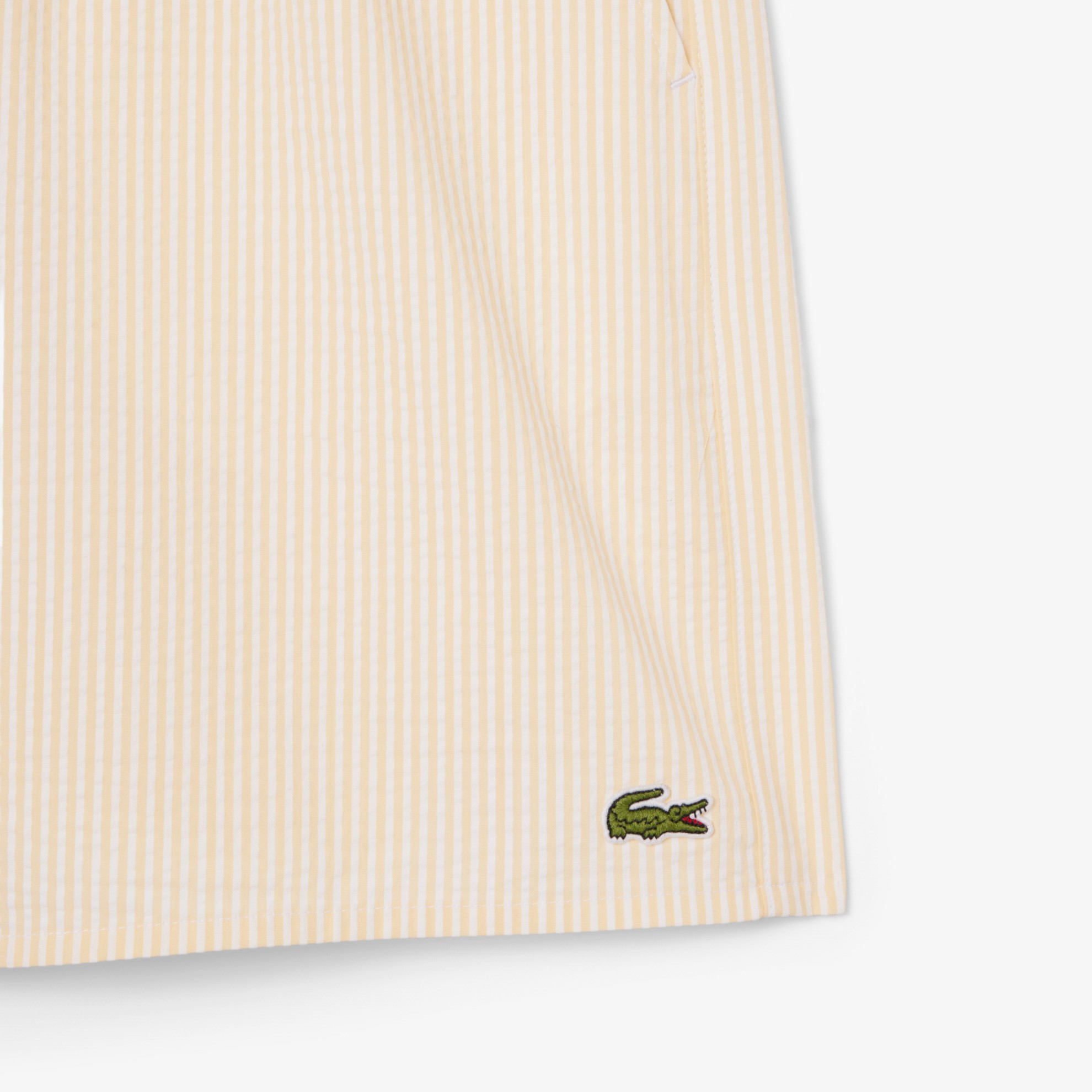 Εικόνα της Ανδρικό Mid Length Striped Textured Μαγιό