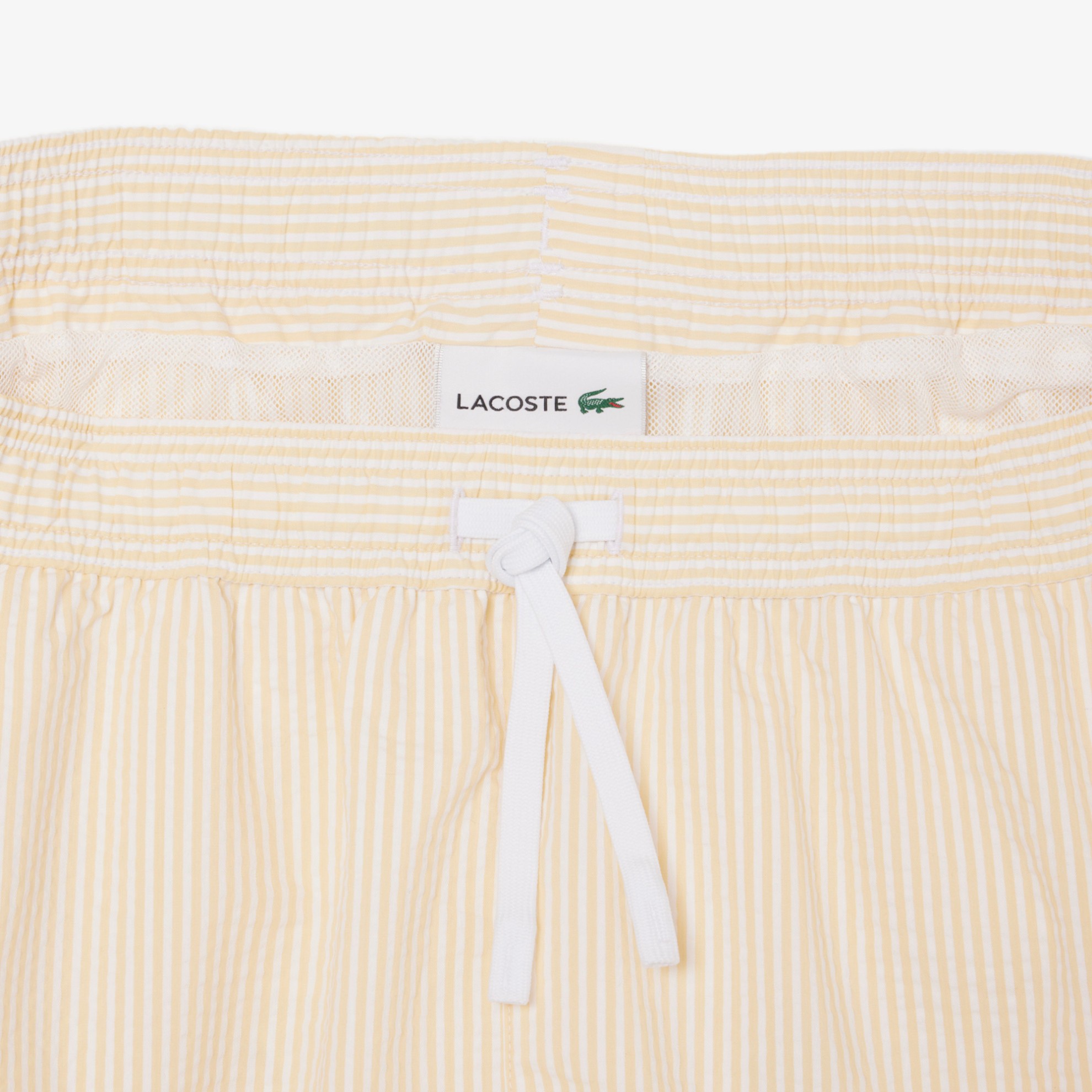 Εικόνα της Ανδρικό Mid Length Striped Textured Μαγιό