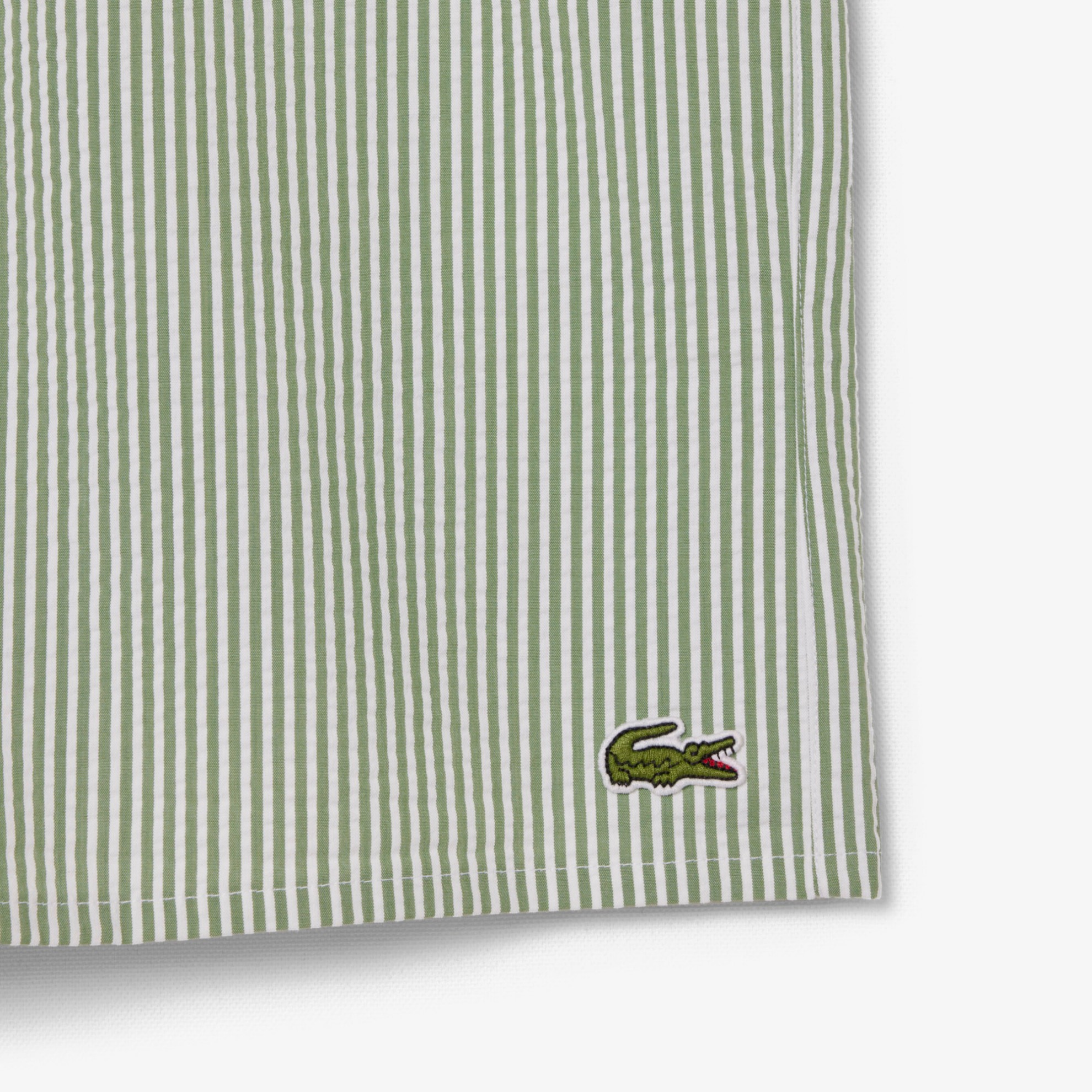 Εικόνα της Ανδρικό Mid Length Striped Textured Μαγιό