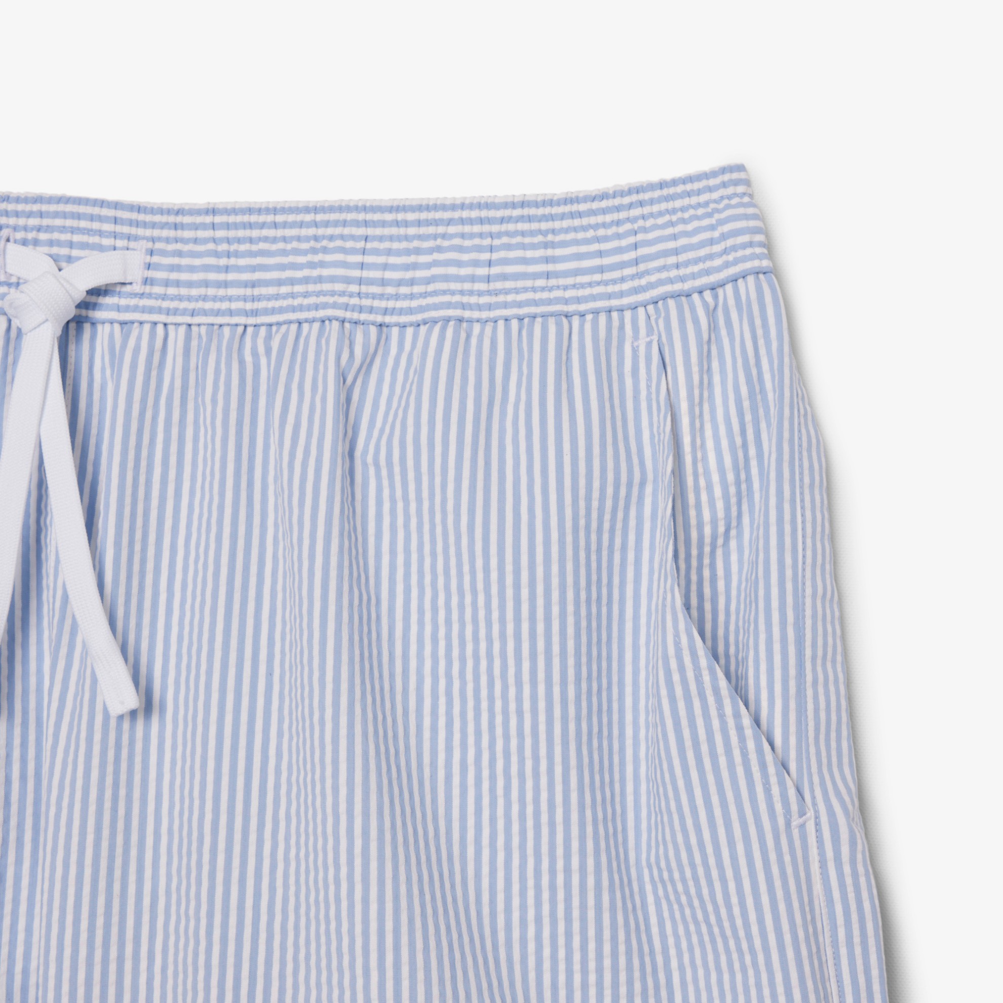 Εικόνα της Ανδρικό Mid Length Striped Textured Μαγιό