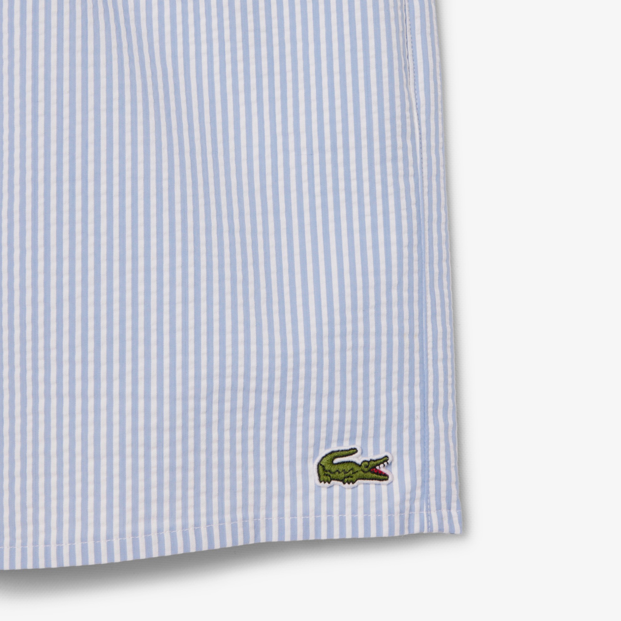 Εικόνα της Ανδρικό Mid Length Striped Textured Μαγιό