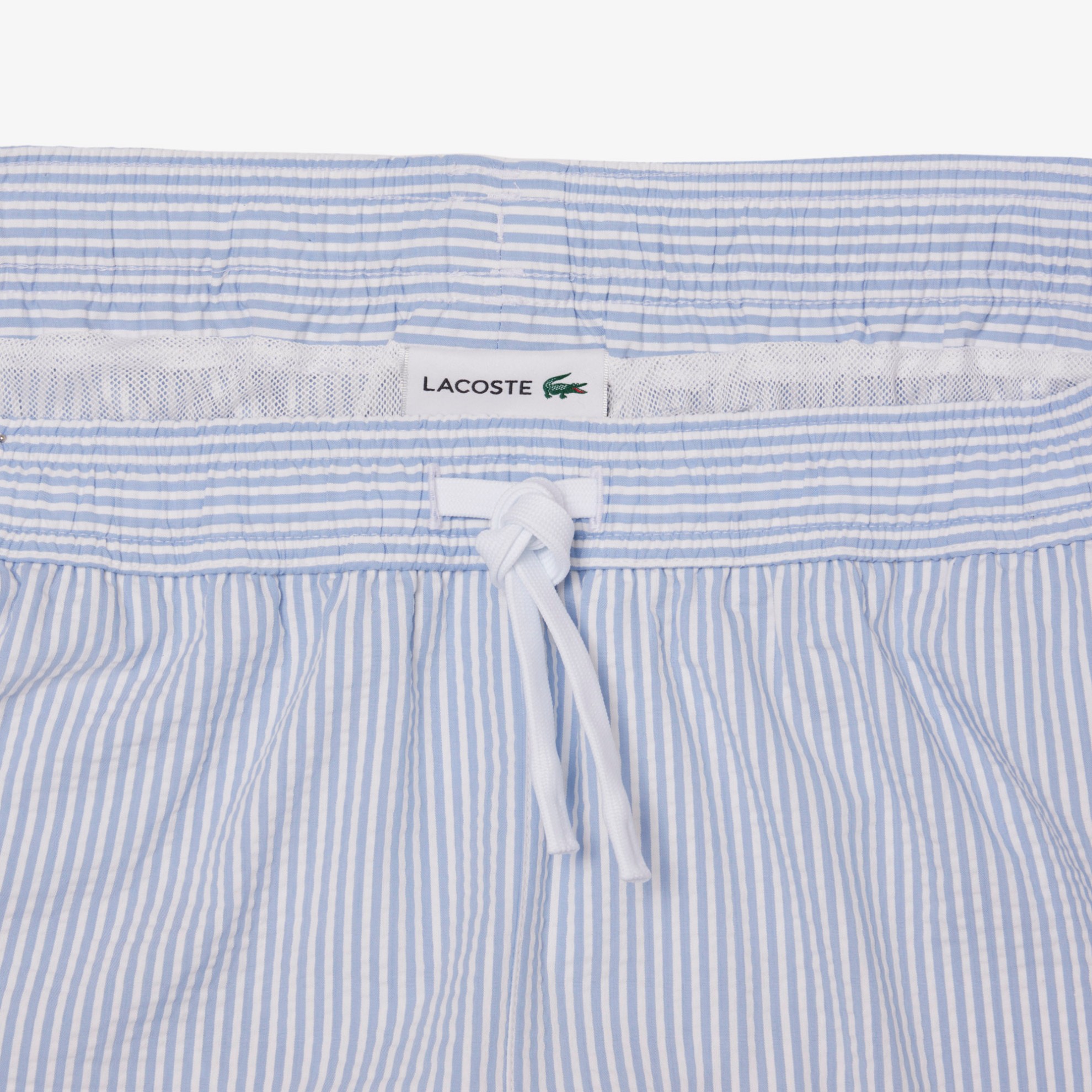 Εικόνα της Ανδρικό Mid Length Striped Textured Μαγιό