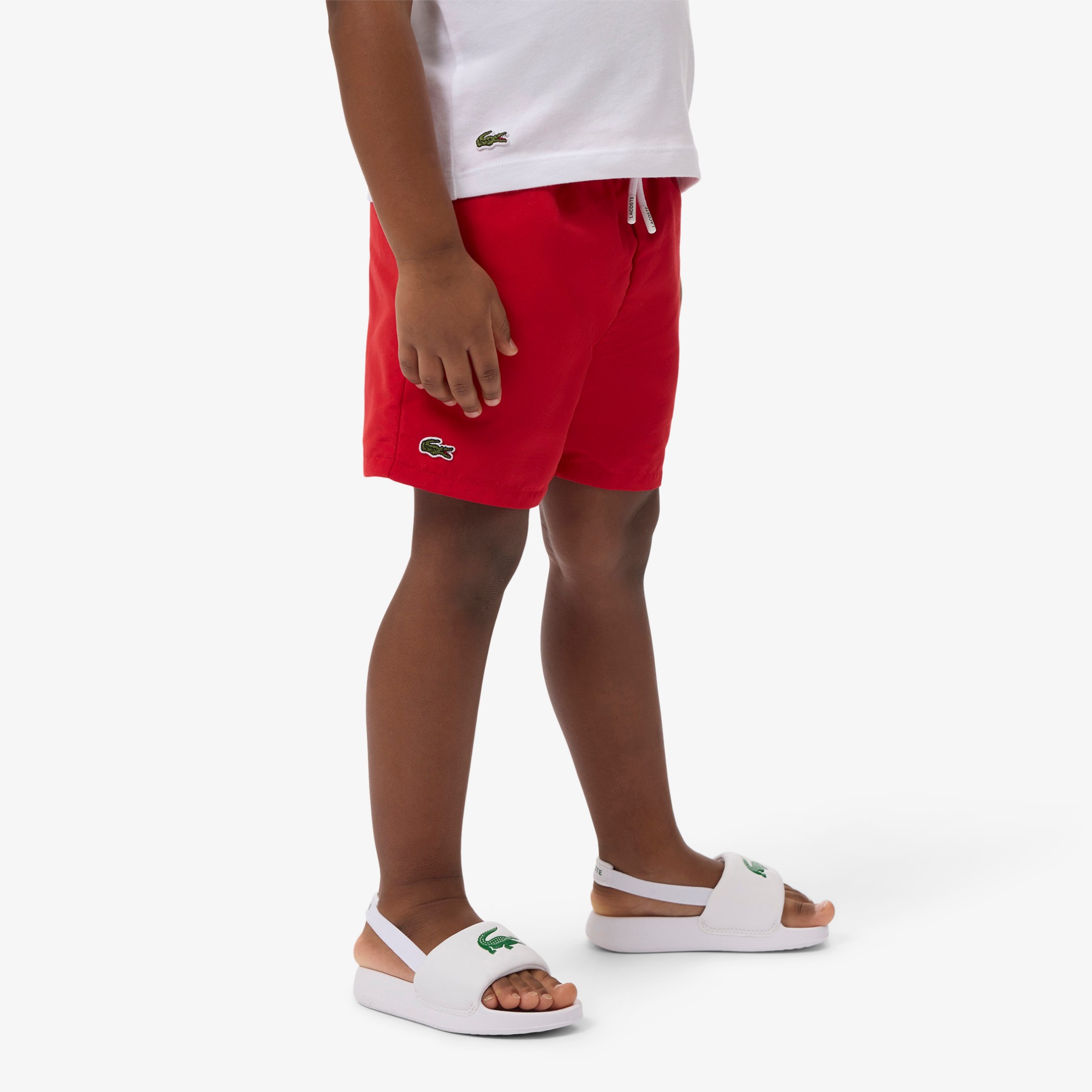 Εικόνα της Παιδικό Monochromatic Lined Swim Μαγιό