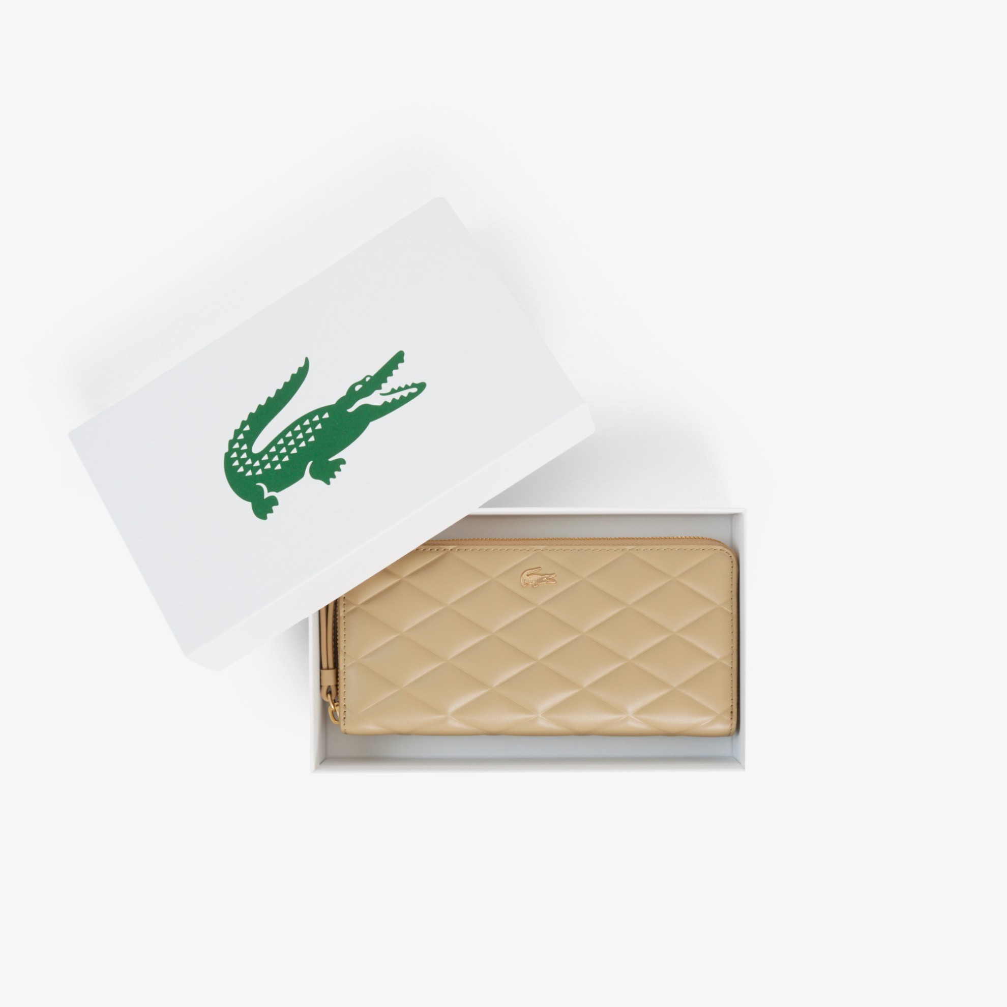 Εικόνα της Γυναικείο Large Crocodelle Leather Πορτοφόλι