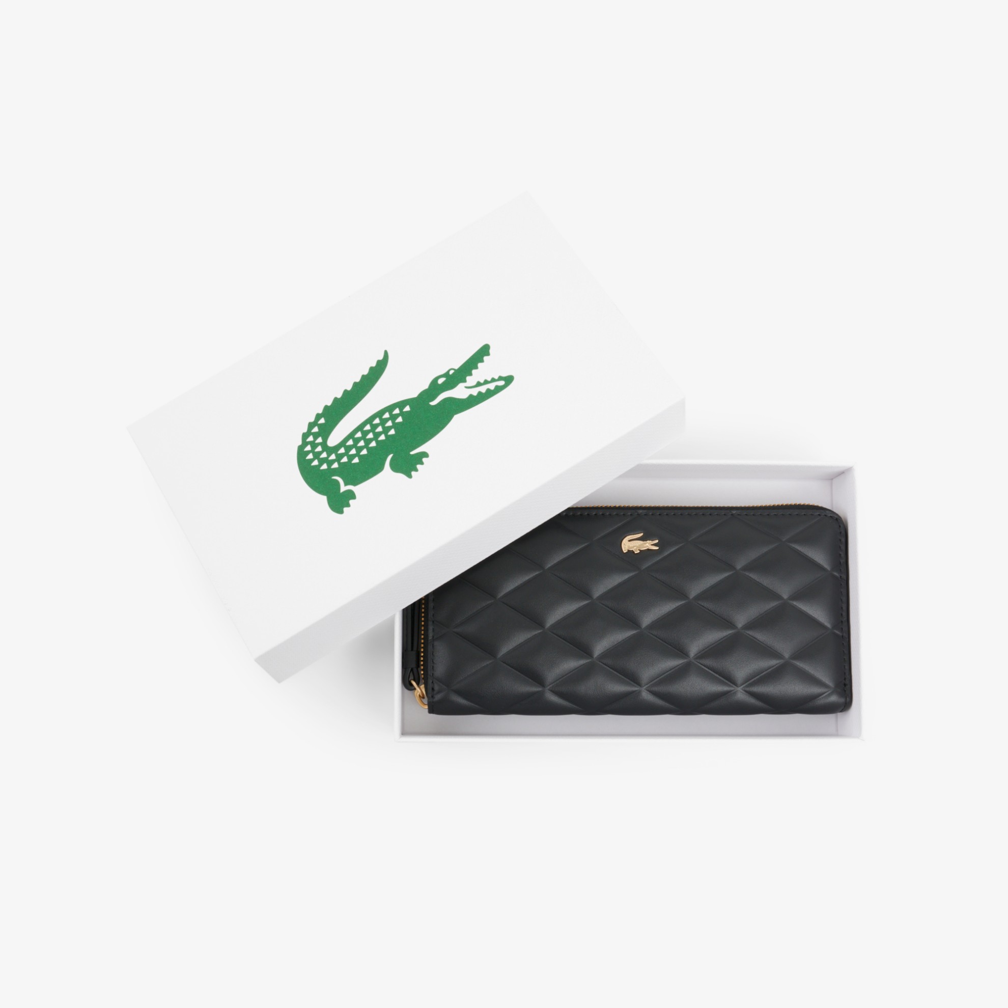 Εικόνα της Γυναικείο Large Crocodelle Leather Πορτοφόλι