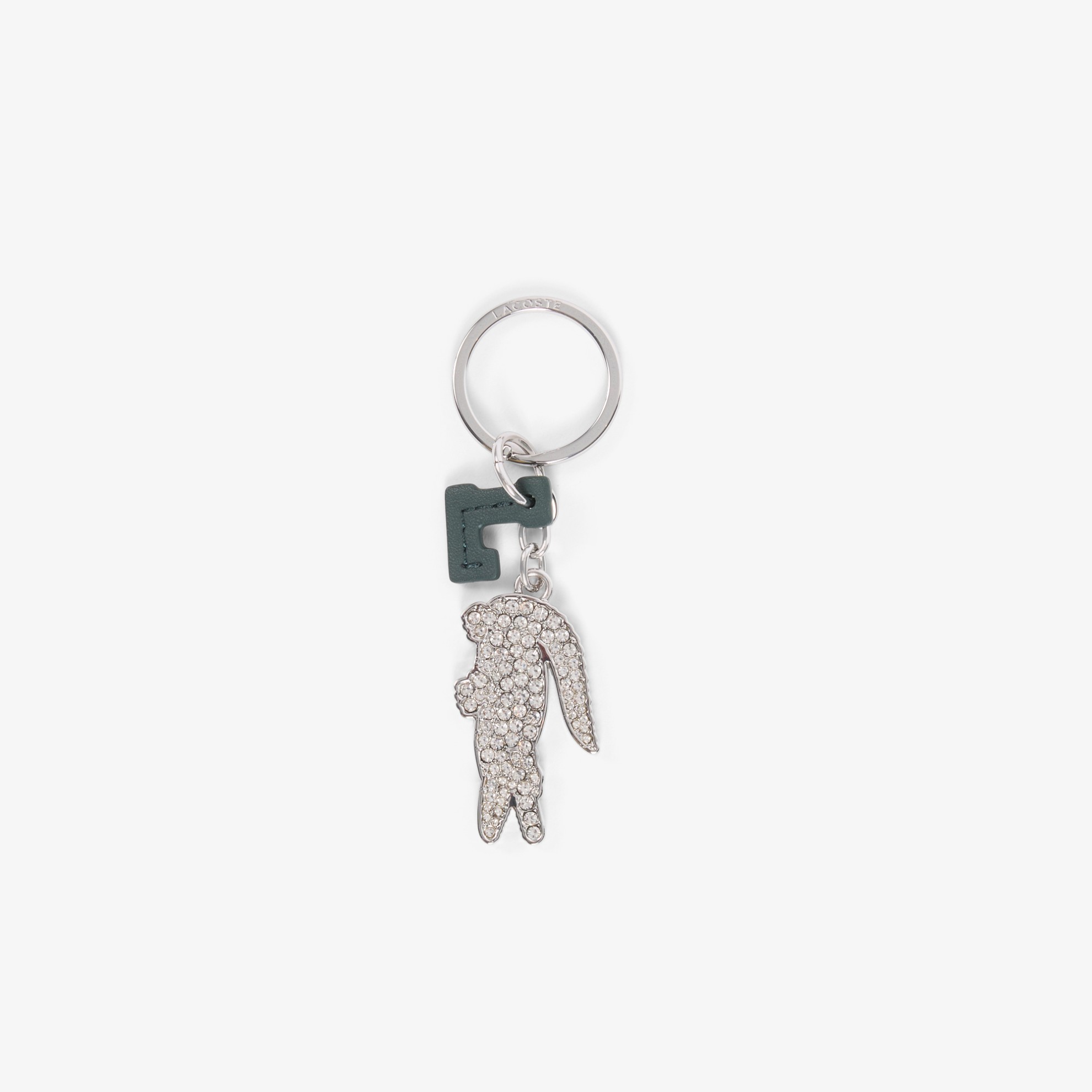Εικόνα της Diamanté Crocodile L Charm Key Ring