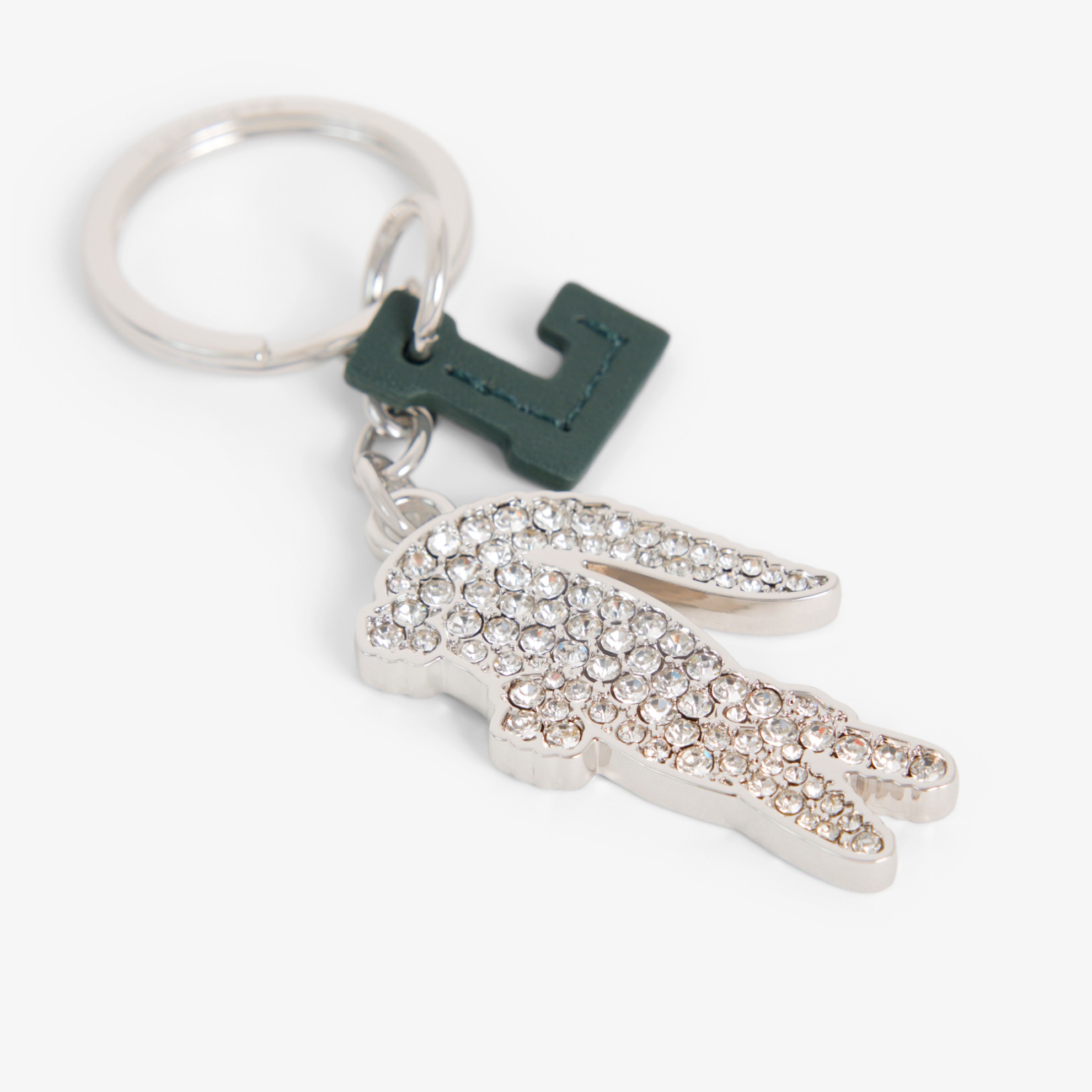 Εικόνα της Diamanté Crocodile L Charm Key Ring