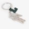 Εικόνα της Diamanté Crocodile L Charm Key Ring