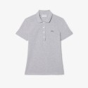 Γυναικεία Stretch Cotton Piqué Polo Μπλούζα Slim Fit