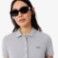 Εικόνα της Γυναικεία Stretch Cotton Piqué Polo Μπλούζα Slim Fit