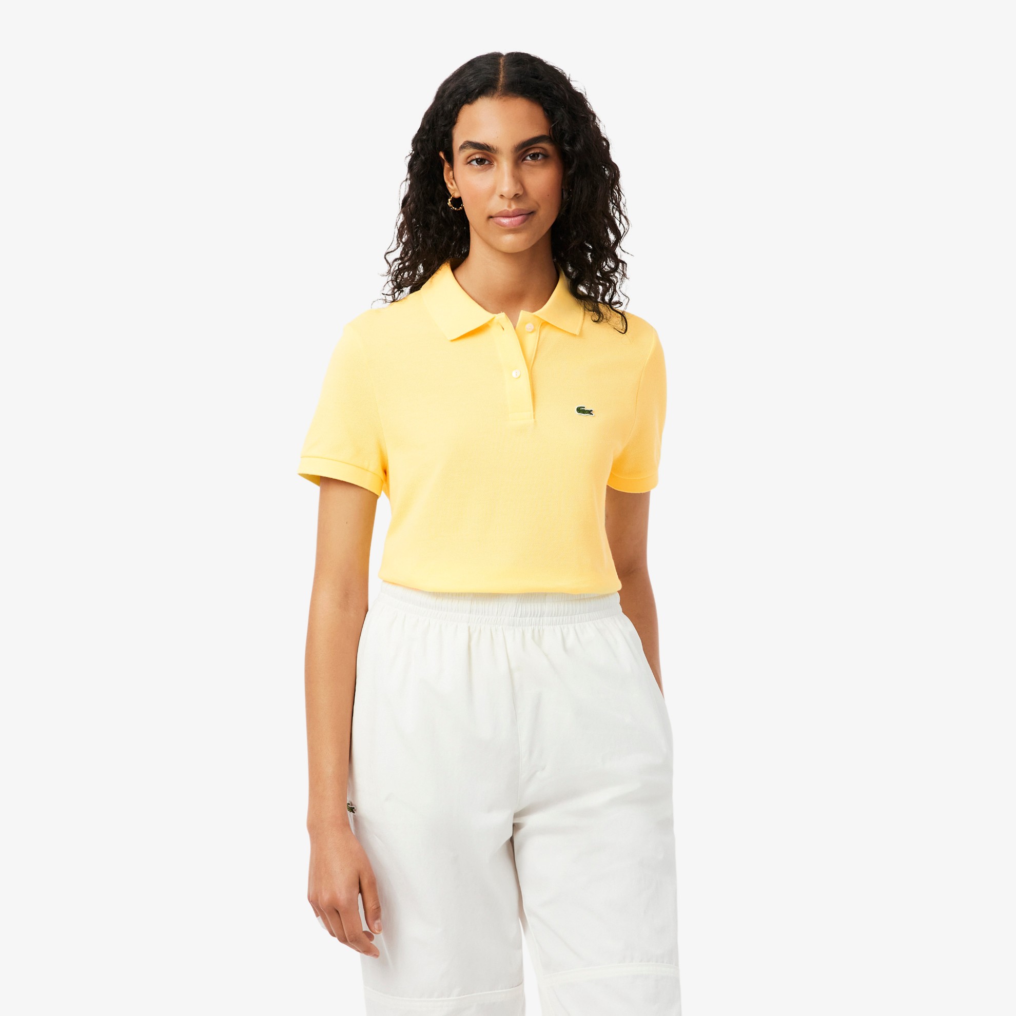 Εικόνα της Γυναικεία Petit Piqué Polo Μπλούζα Regular Fit
