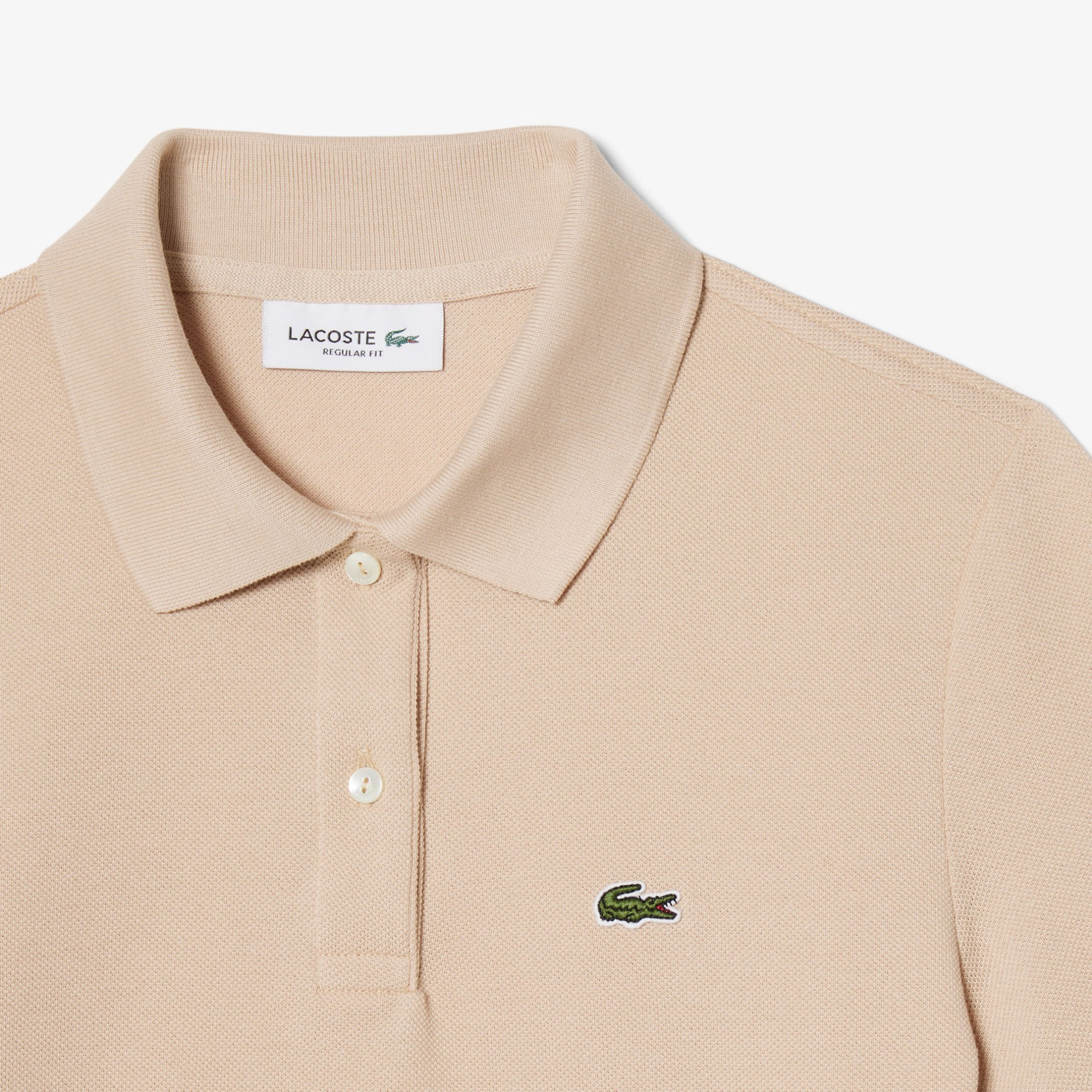 Εικόνα της Γυναικεία Petit Piqué Polo Μπλούζα Regular Fit