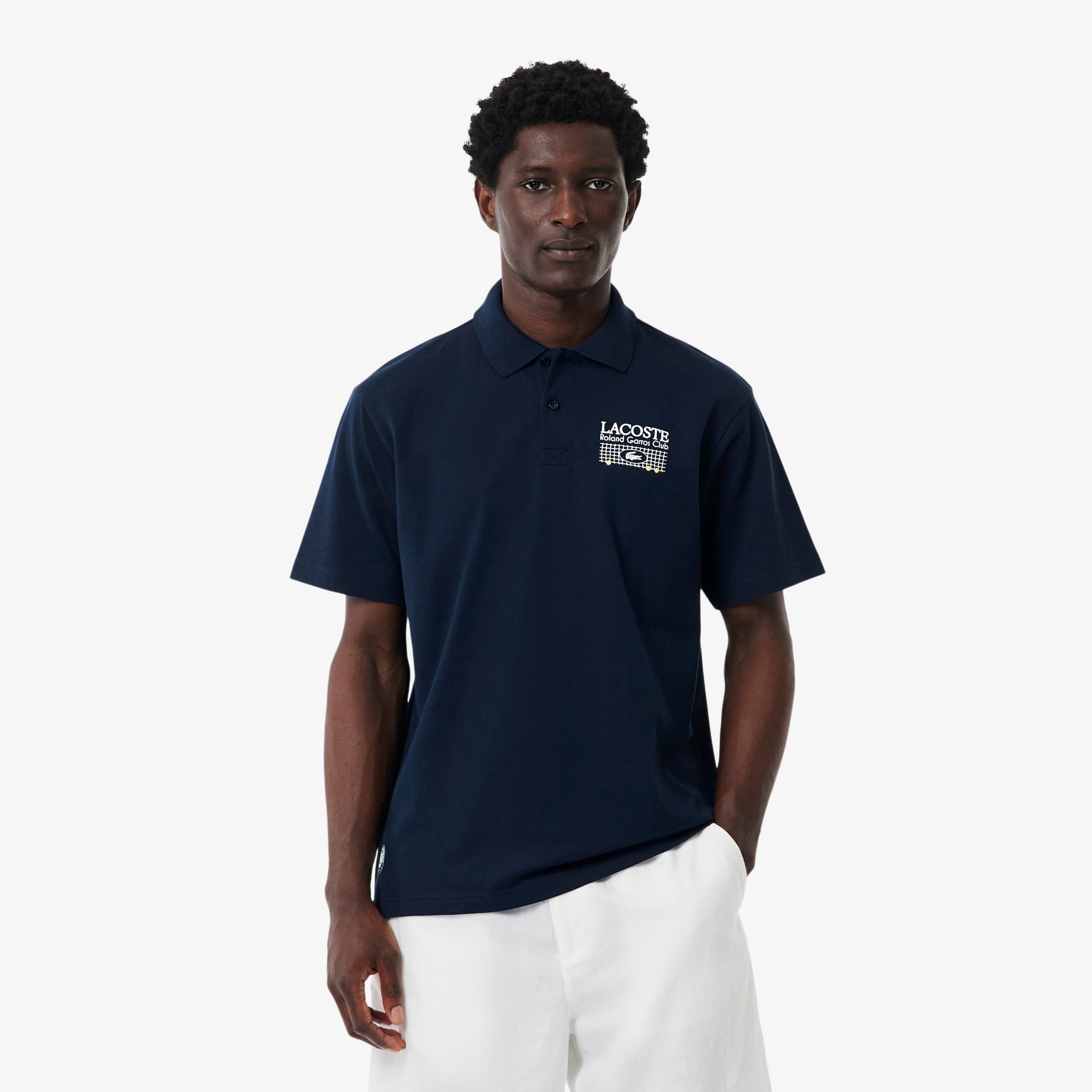 Εικόνα της Roland-Garros Edition Petit Piqué Polo Μπλούζα 