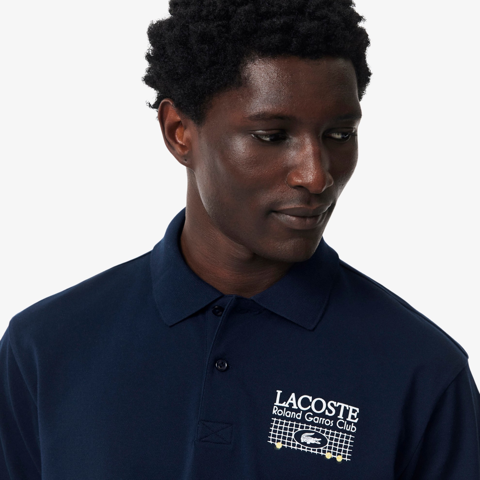 Εικόνα της Roland-Garros Edition Petit Piqué Polo Μπλούζα 