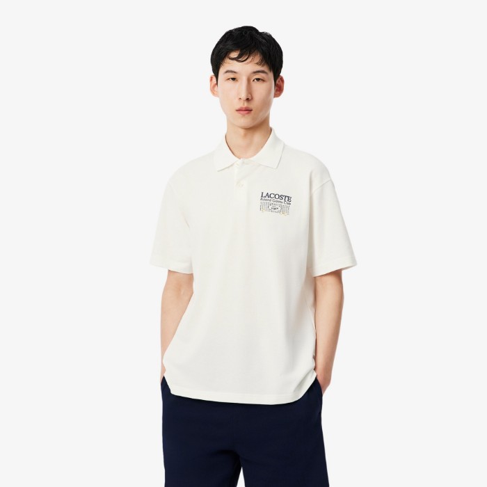 Εικόνα της Roland-Garros Edition Petit Piqué Polo Μπλούζα 