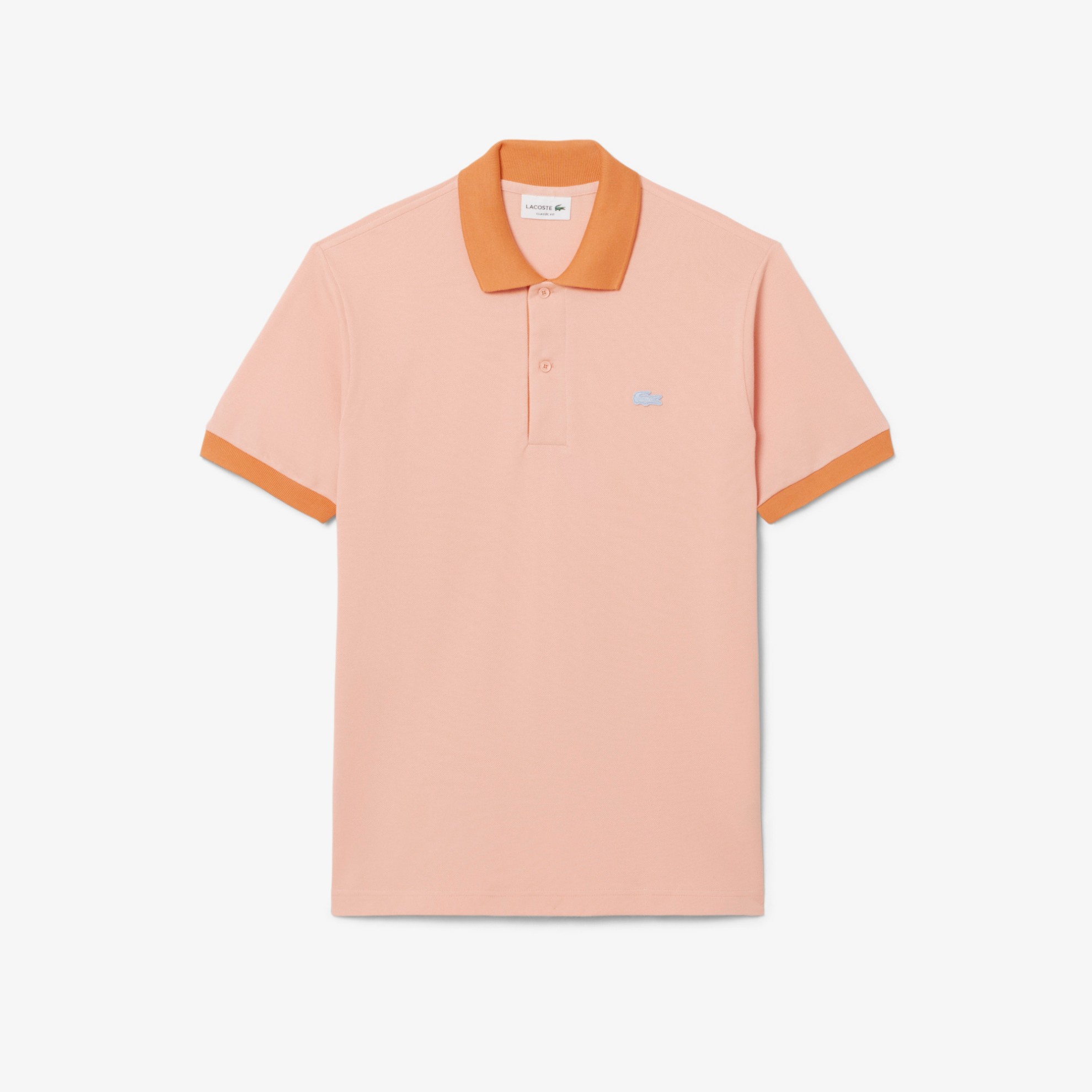 Εικόνα της Ανδρική Contrast Rib Polo Μπλούζα Classic Fit 