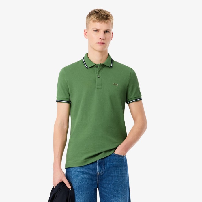 Εικόνα της Ανδρική Trim Accent L.12.12 Polo Μπλούζα Regular Fit 