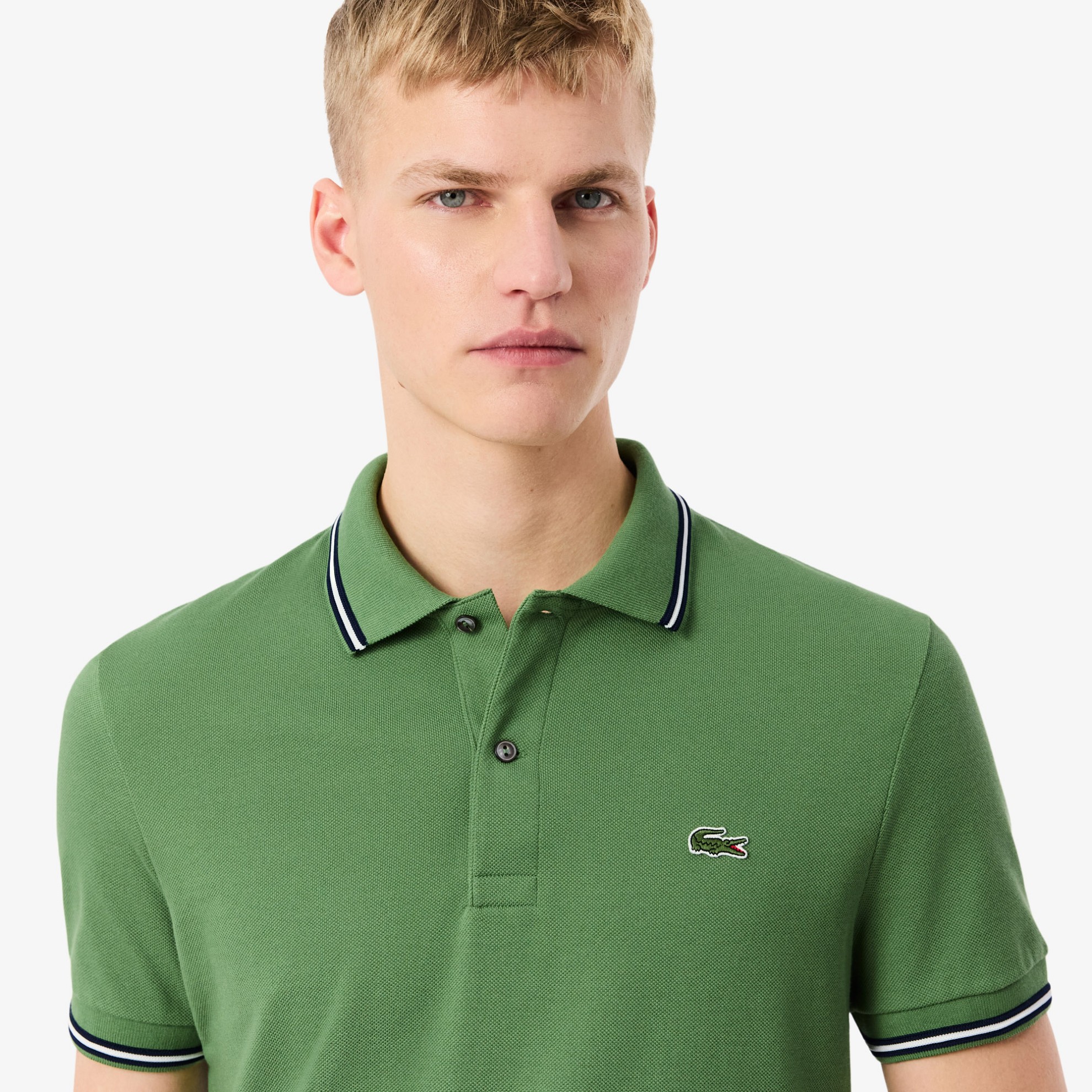 Εικόνα της Ανδρική Trim Accent L.12.12 Polo Μπλούζα Regular Fit 