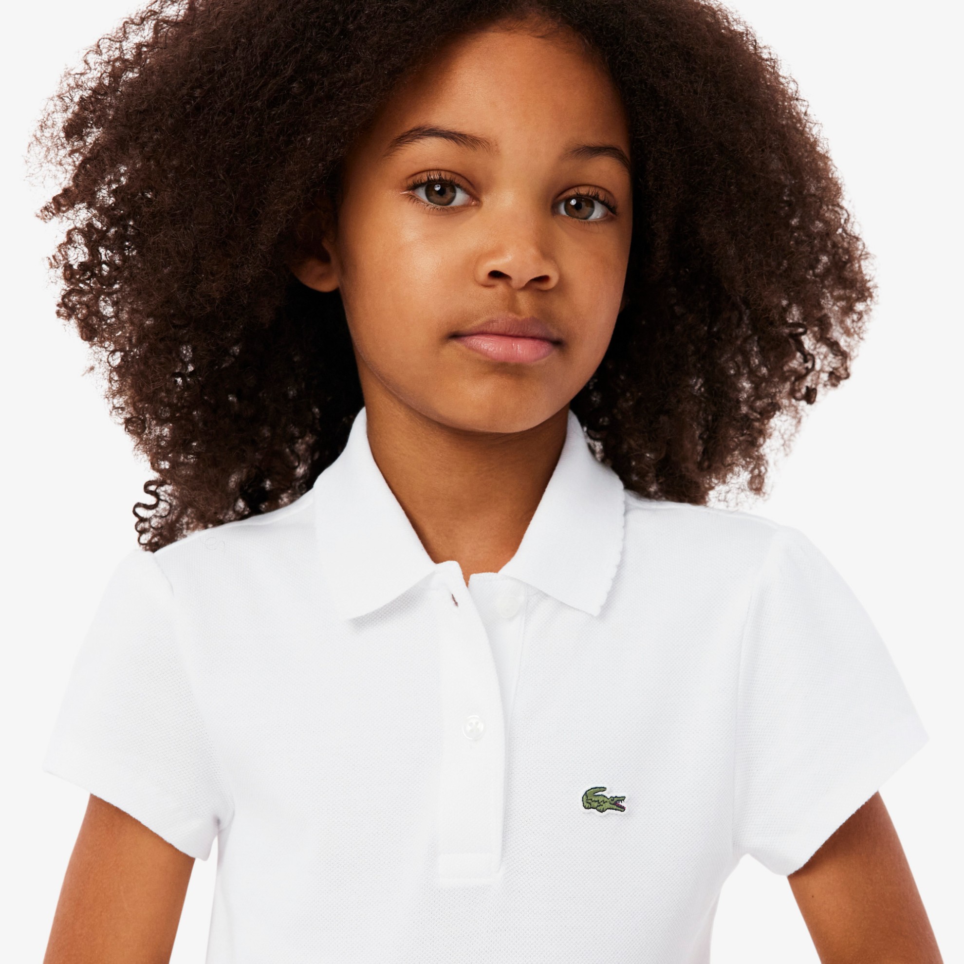 Εικόνα της Παιδική Scalloped Collar Piqué Polo Μπλούζα