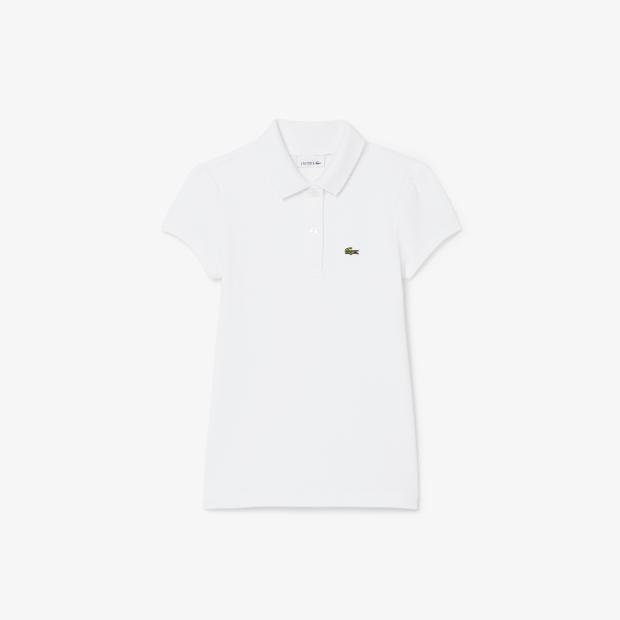 Εικόνα της Παιδική Scalloped Collar Piqué Polo Μπλούζα
