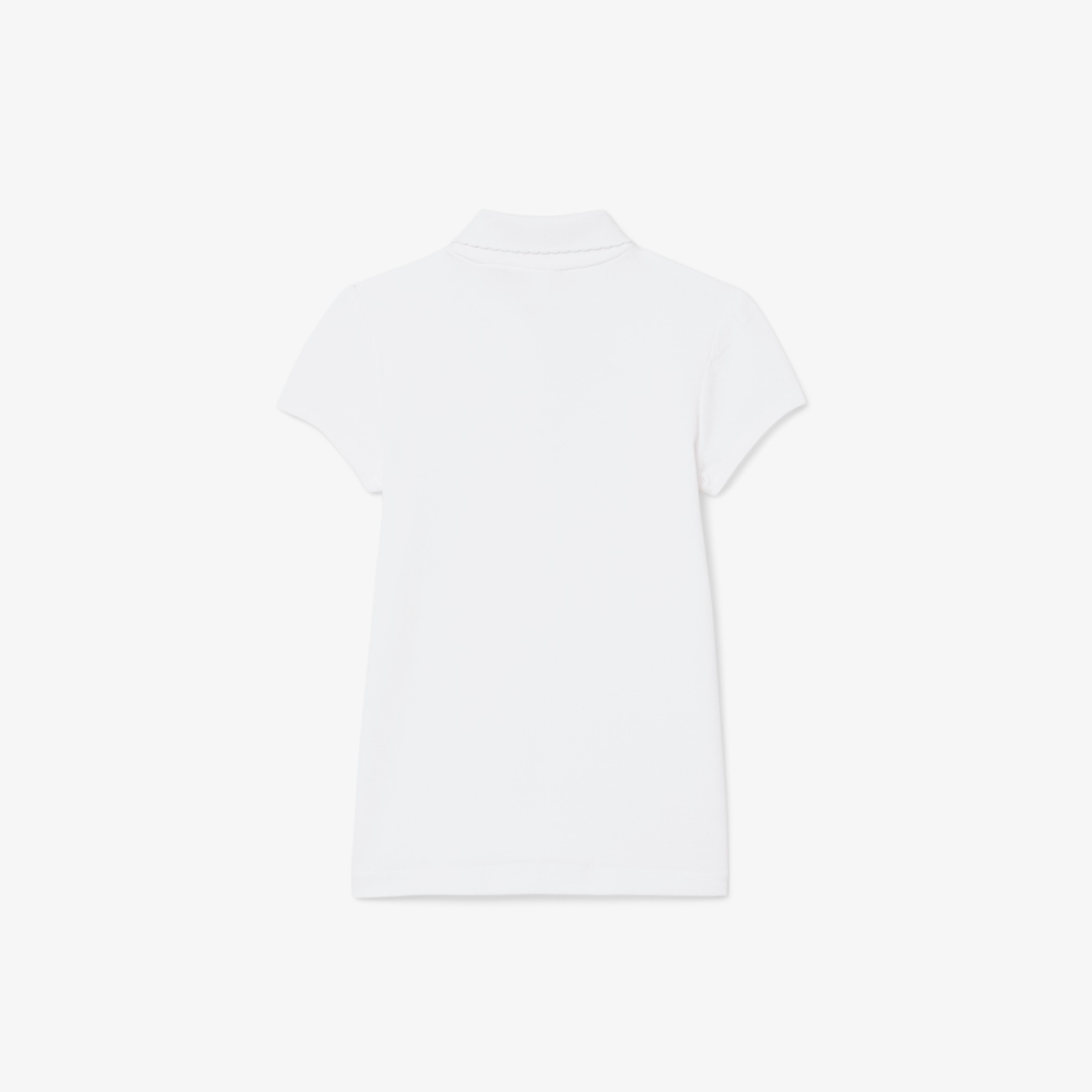 Εικόνα της Παιδική Scalloped Collar Piqué Polo Μπλούζα