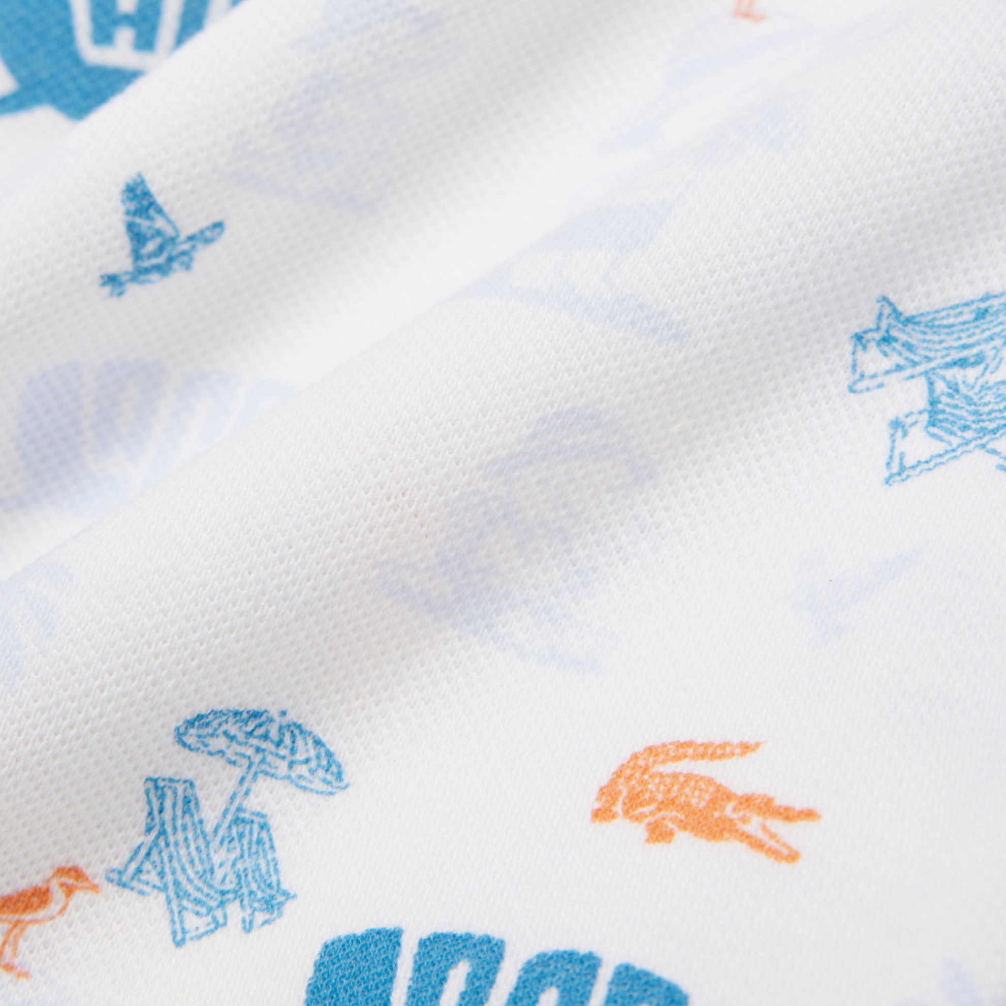 Εικόνα της Παιδική Mini Piqué Printed Polo Μπλούζα 