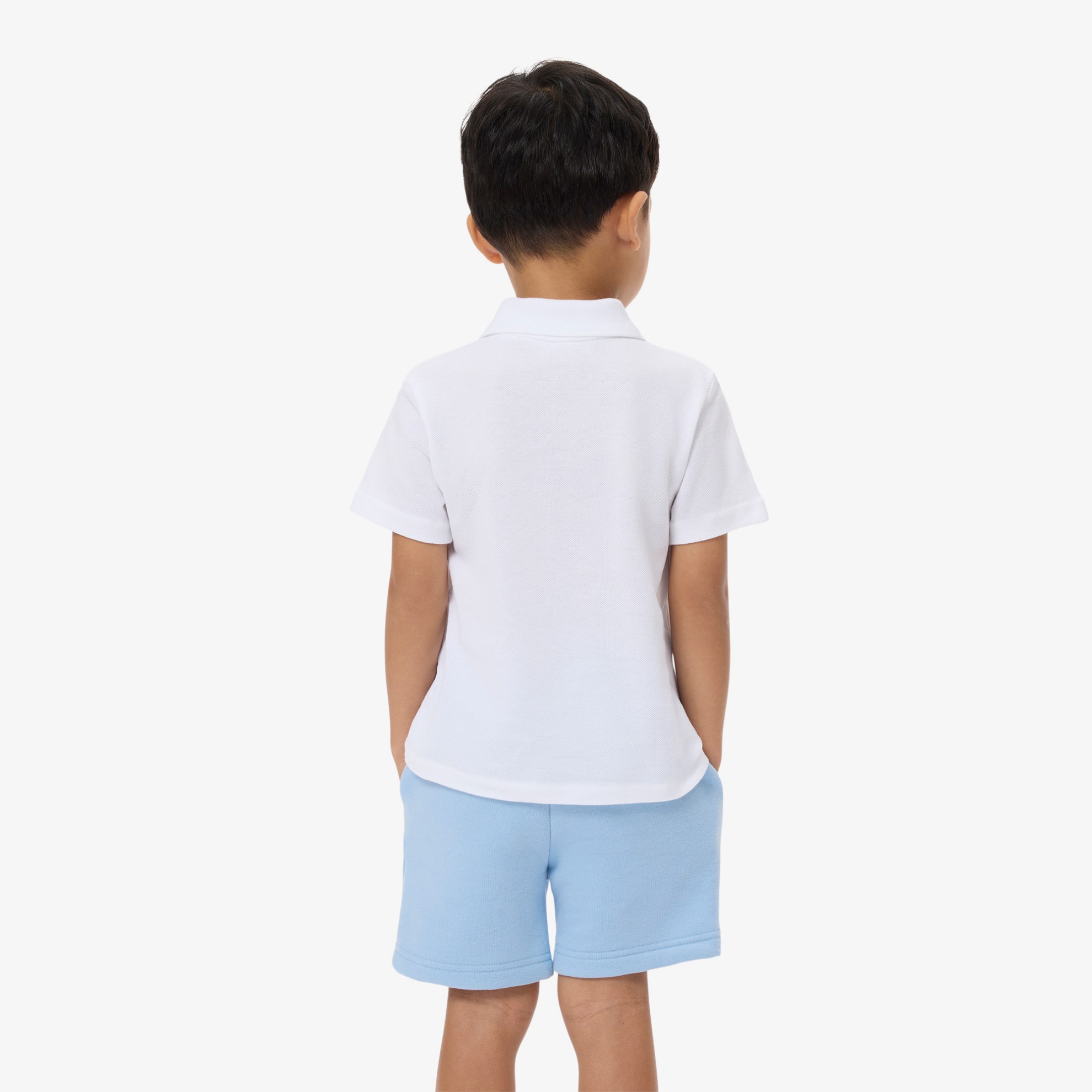 Εικόνα της Παιδική Printed Cotton Polo Μπλούζα 