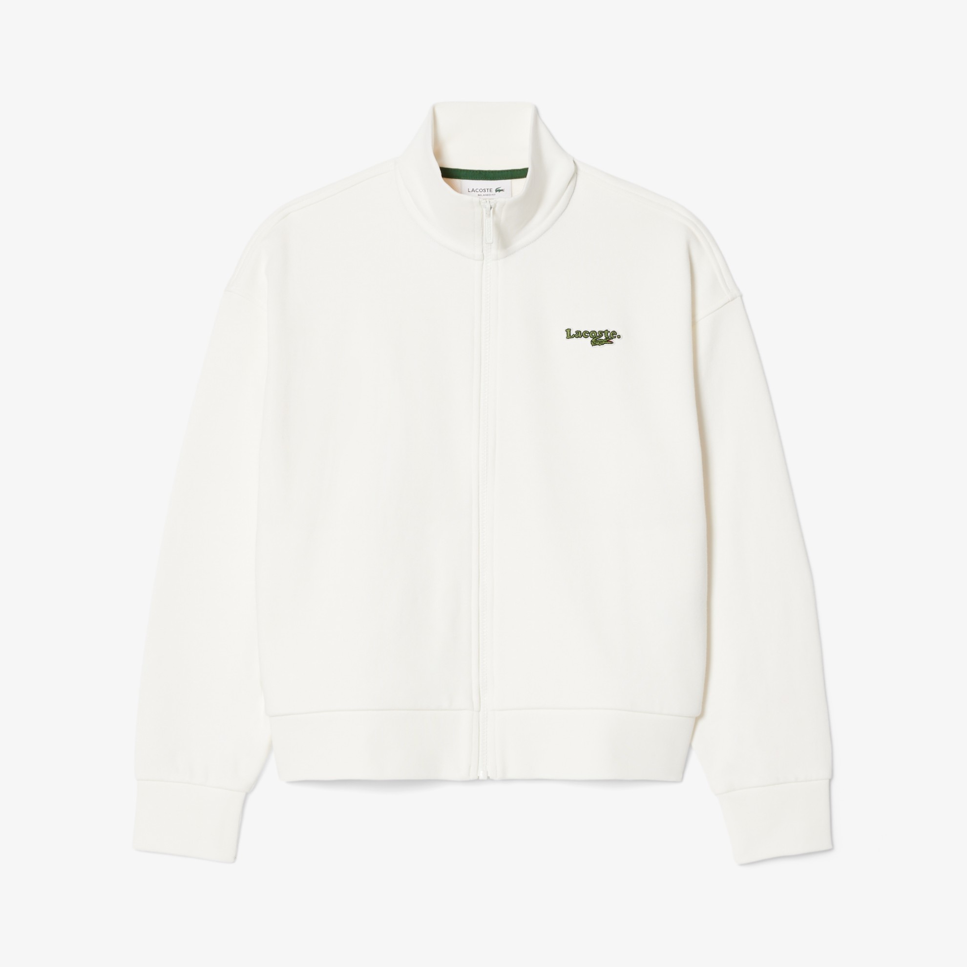 Εικόνα της Γυναικείο Badge Φούτερ Με Φερμουάρ Relaxed Fit 