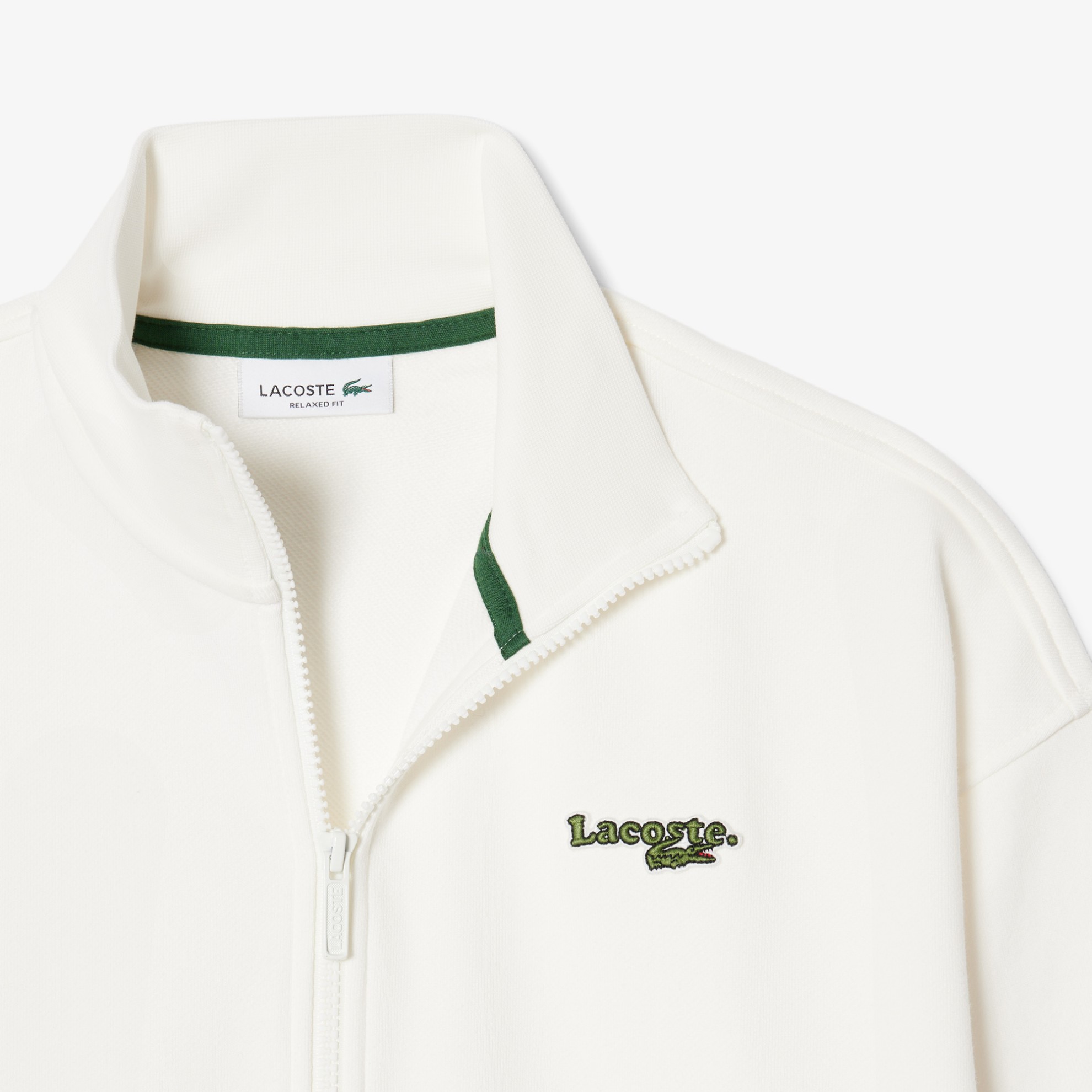 Εικόνα της Γυναικείο Badge Φούτερ Με Φερμουάρ Relaxed Fit 